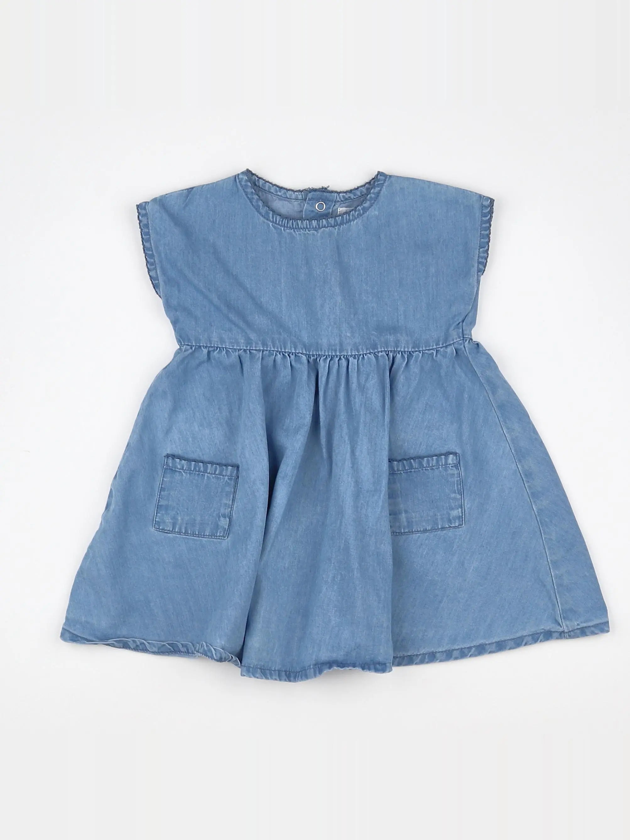 Boutchou - robe bleu - 9 mois