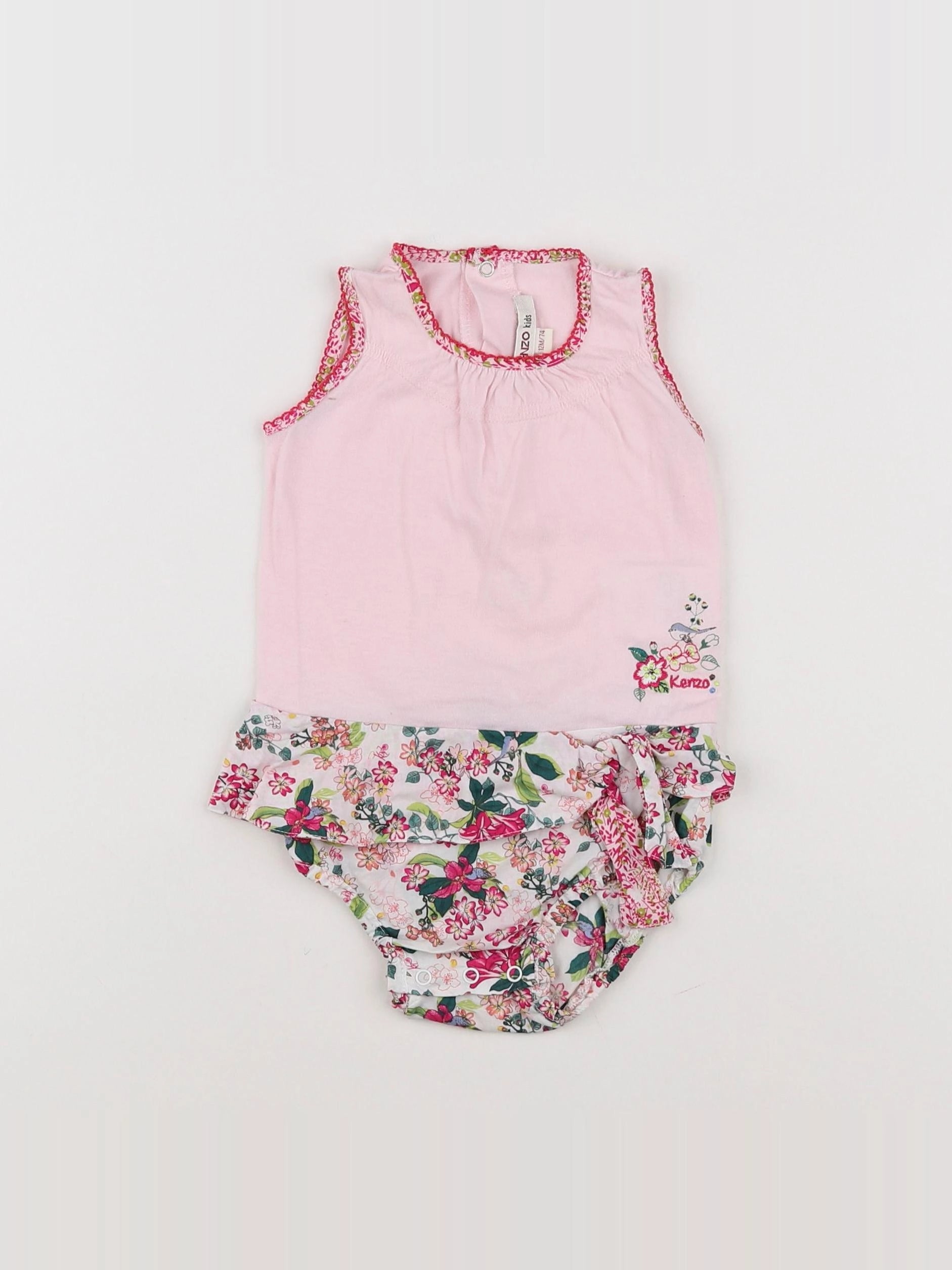 Kenzo - combinaison multicolore - 12 mois