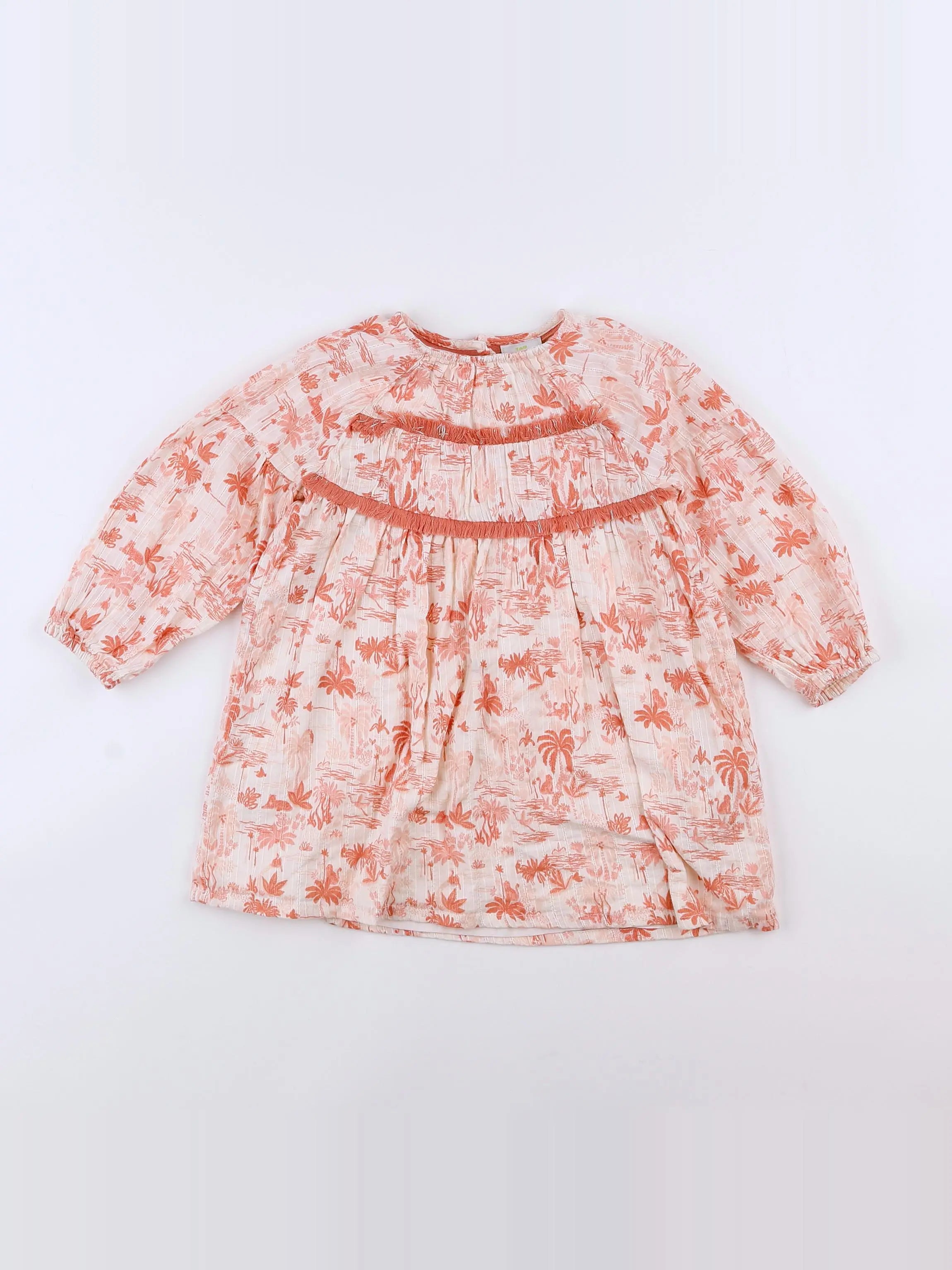 Tape à l'oeil - robe rose - 2 ans