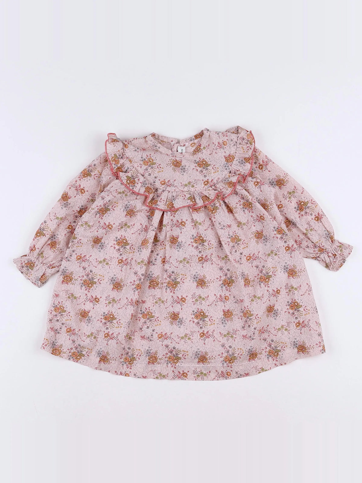 Lola Palacios - robe rose - 12 mois