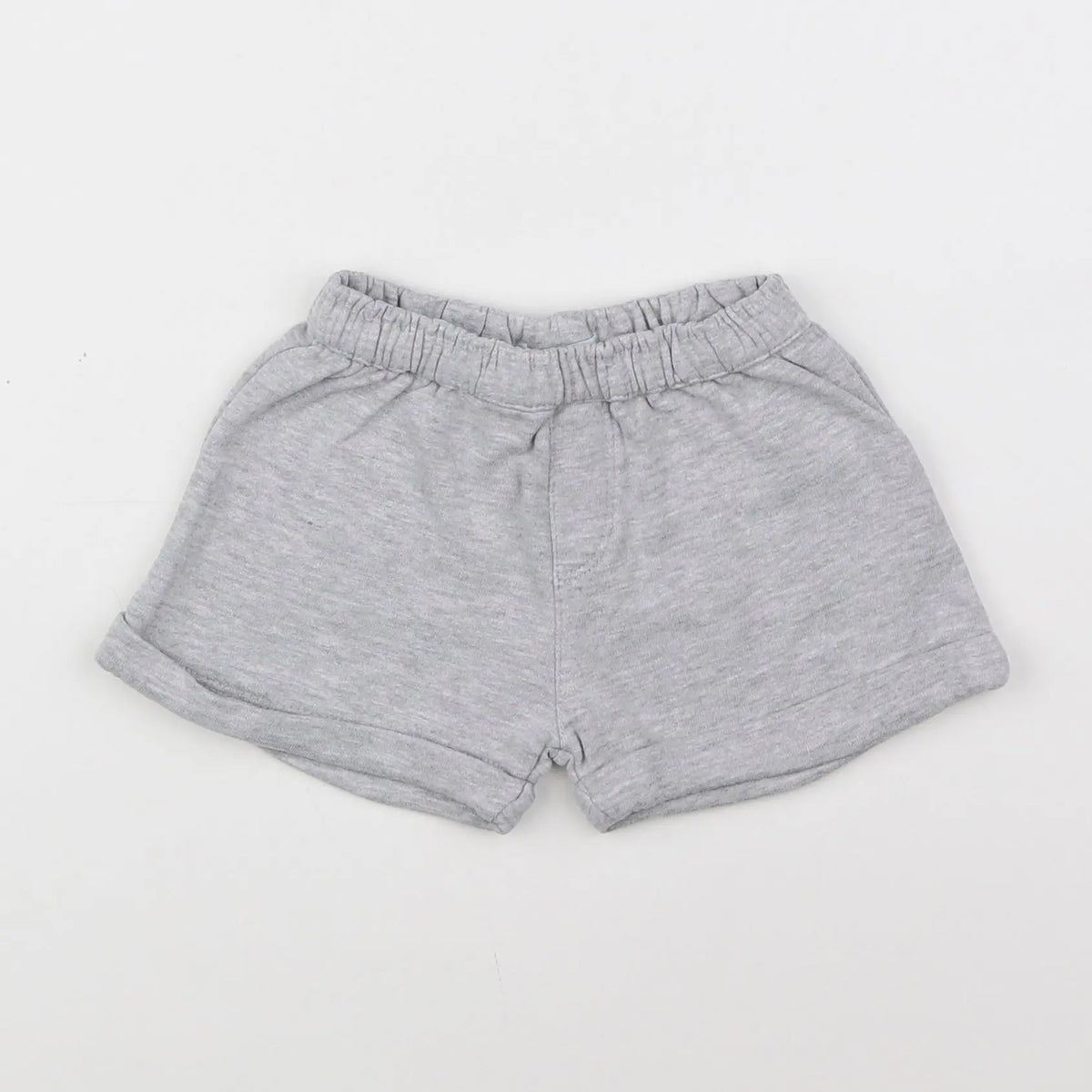 Vertbaudet - short gris - 9 mois