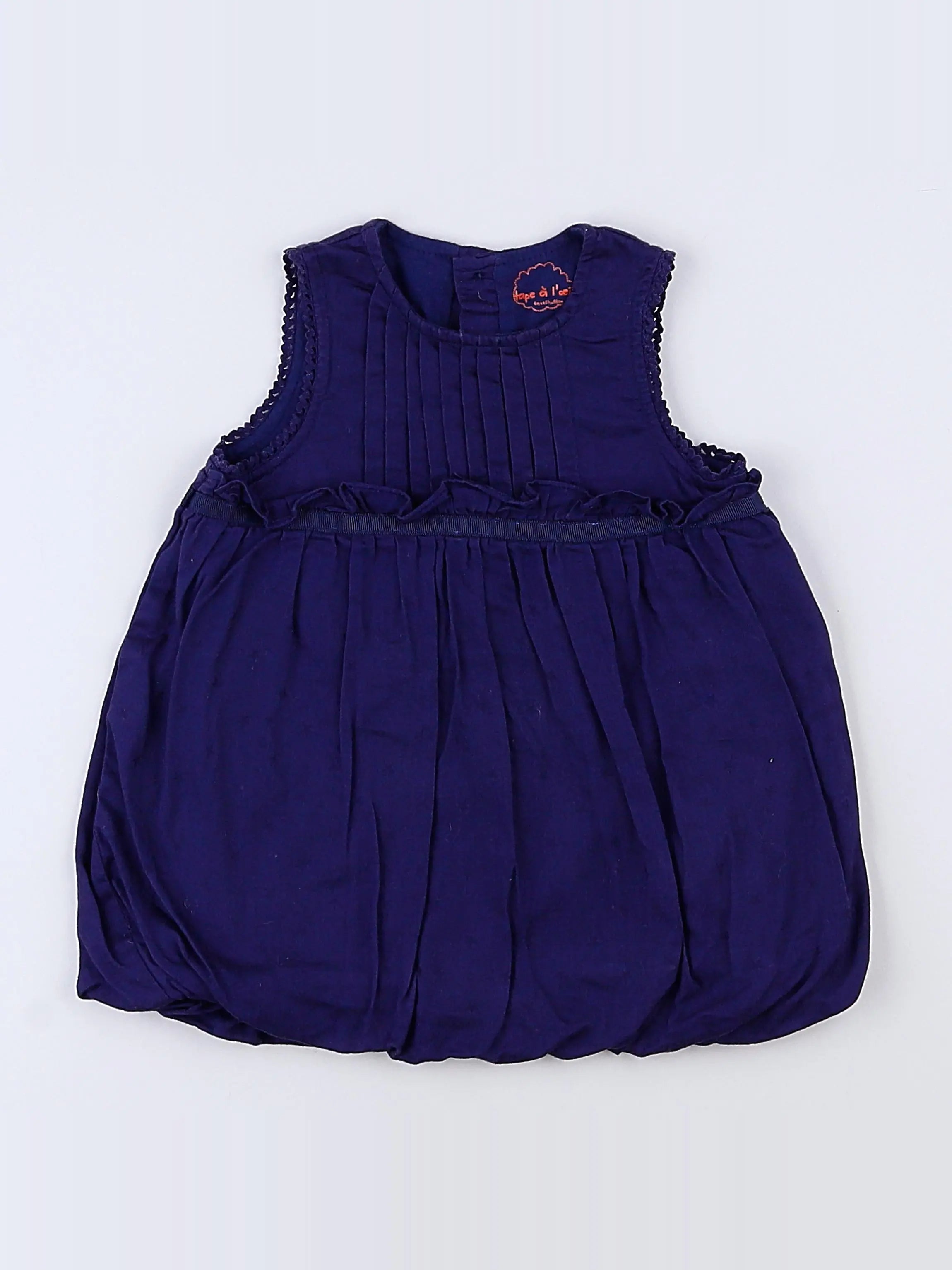 Tape à l'oeil - robe bleu - 6 mois