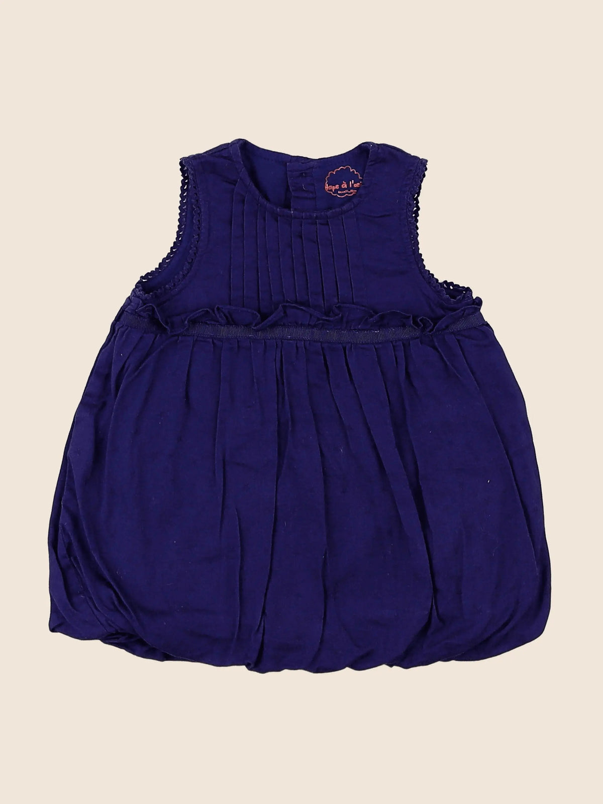 Tape à l'oeil - robe bleu - 6 mois
