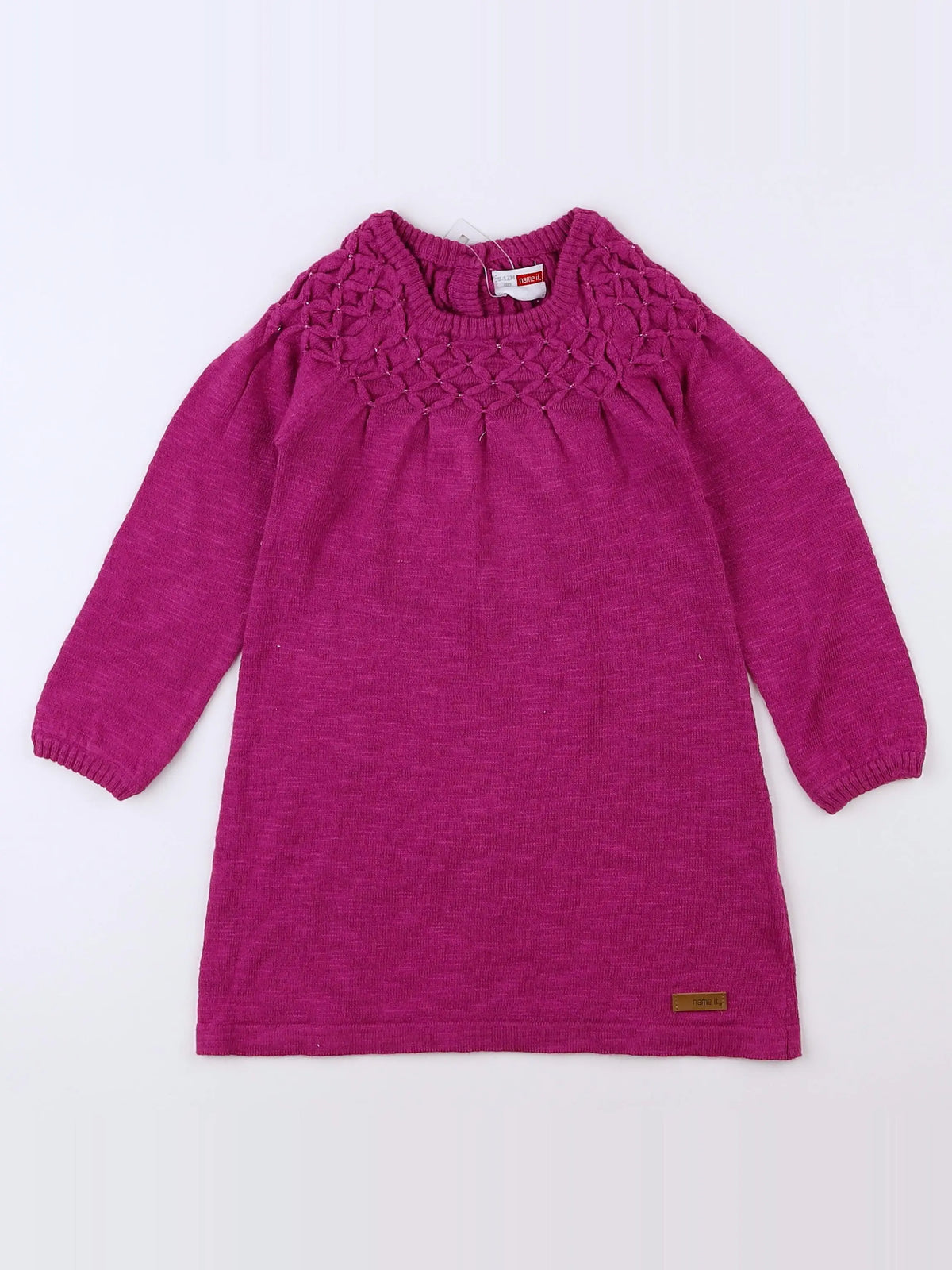 Name it - robe violet (état neuf) - 9/12 mois