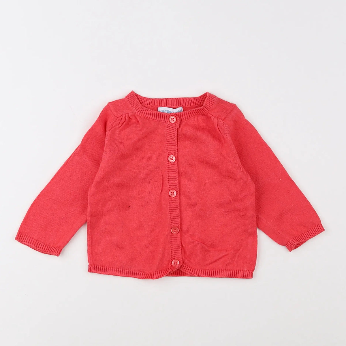 Vertbaudet - gilet rose - 3 mois