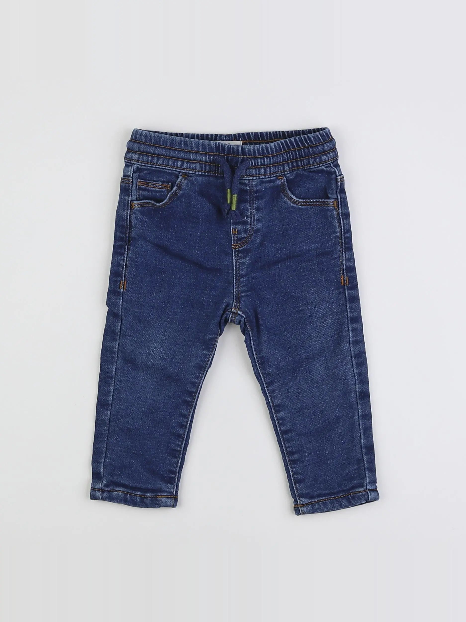 Mango - jean bleu - 9/12 mois