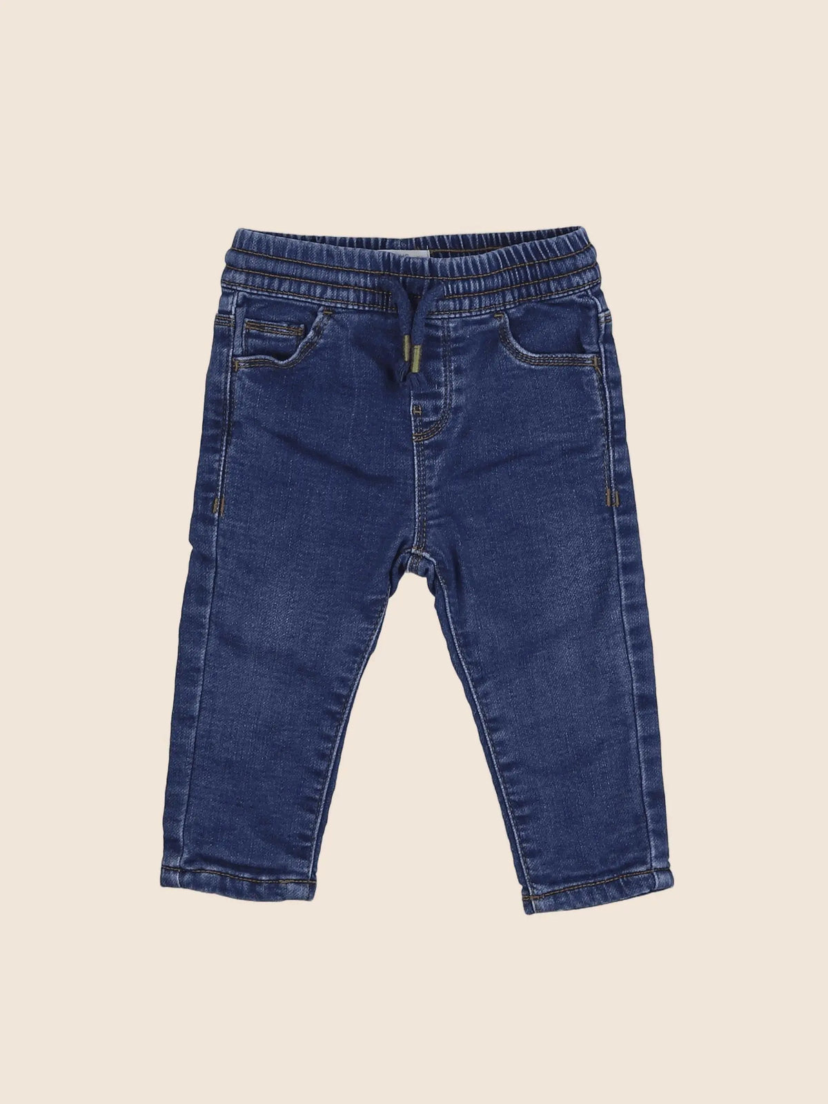 Mango - jean bleu - 9/12 mois