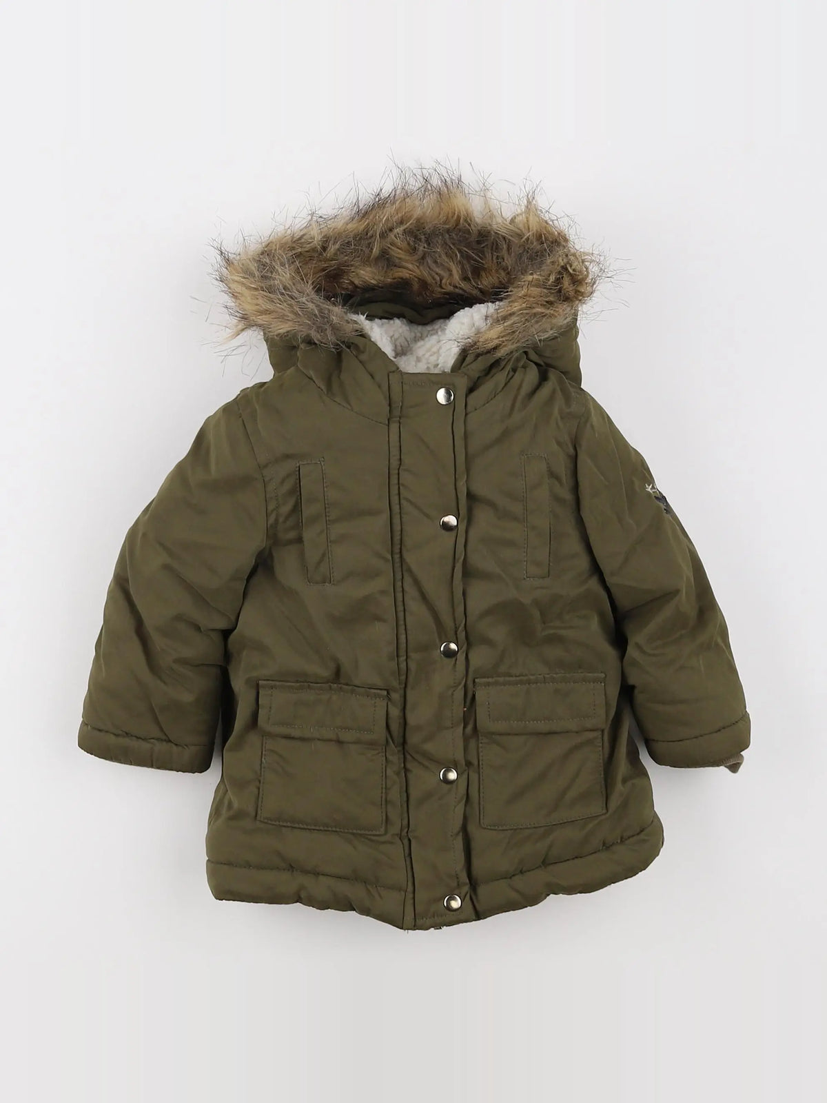 IKKS - parka vert - 12 mois