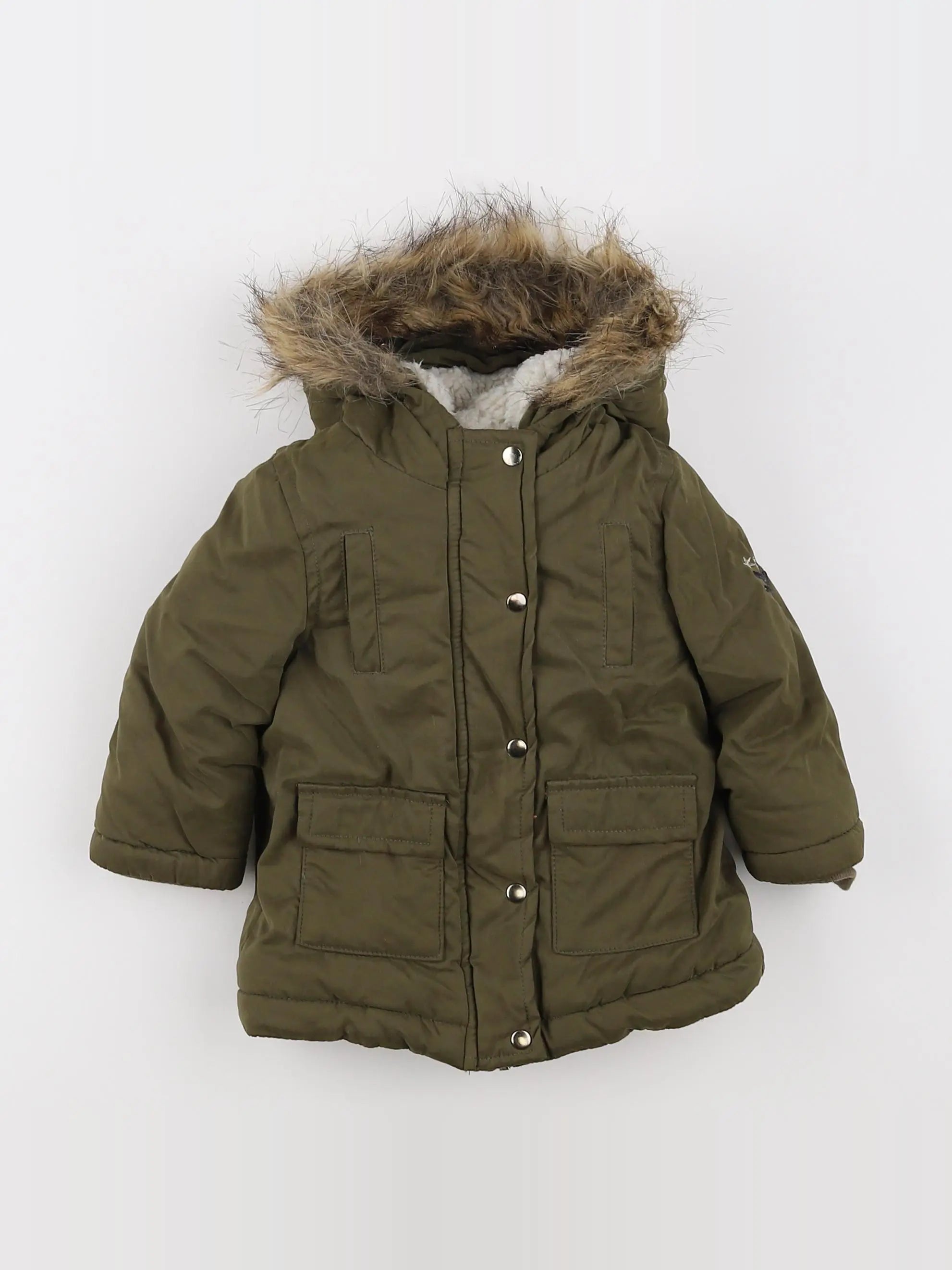 IKKS - parka vert - 12 mois