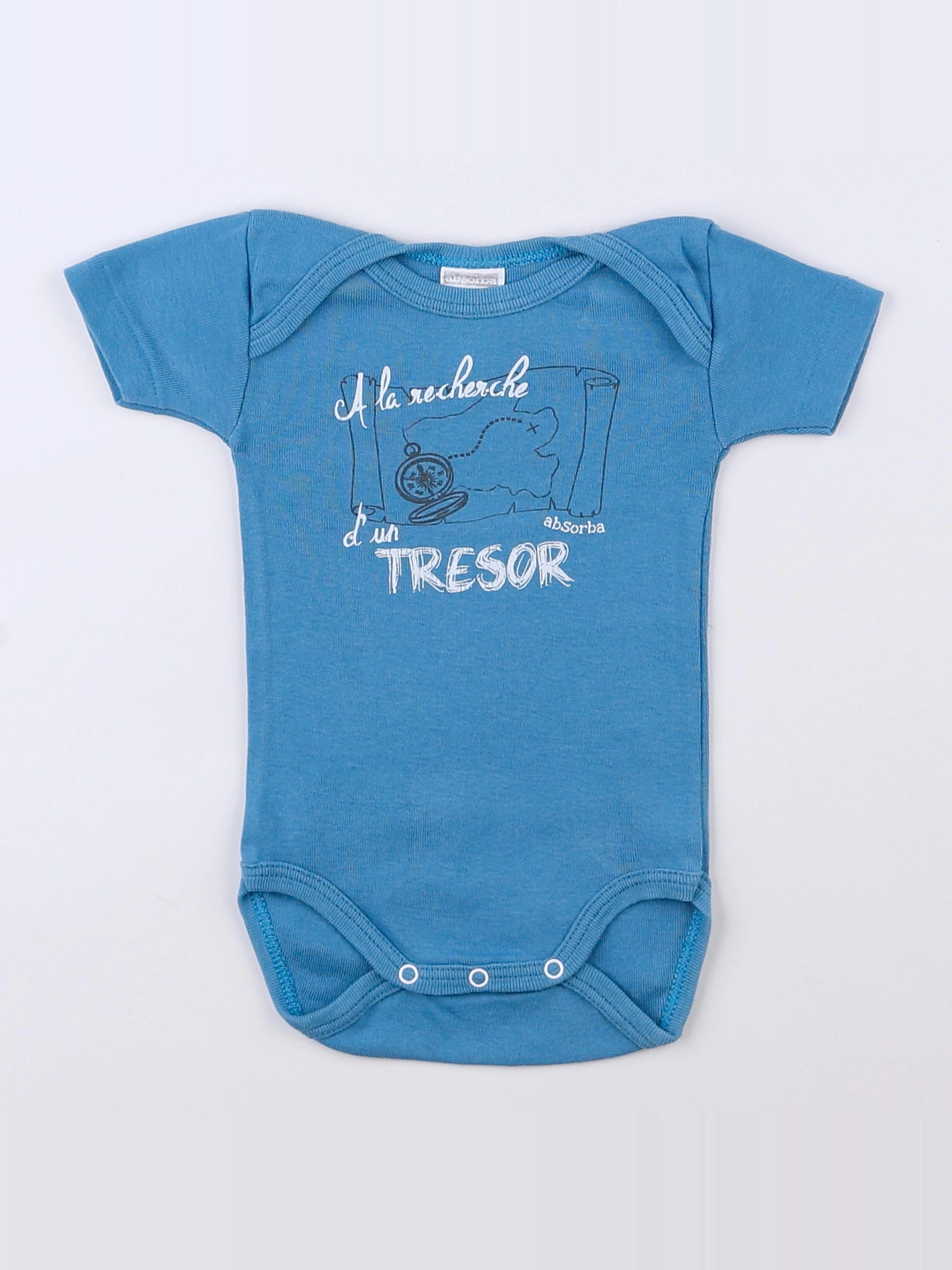 Absorba - body bleu - 3 mois