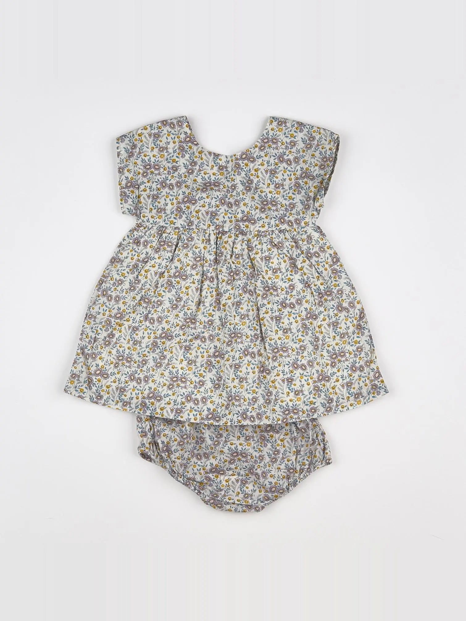 Natalys - robe blanc - 6 mois