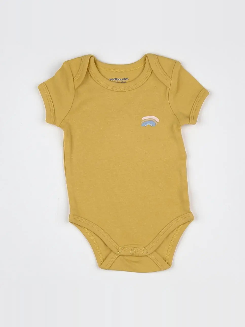Vertbaudet - body jaune - 3 mois