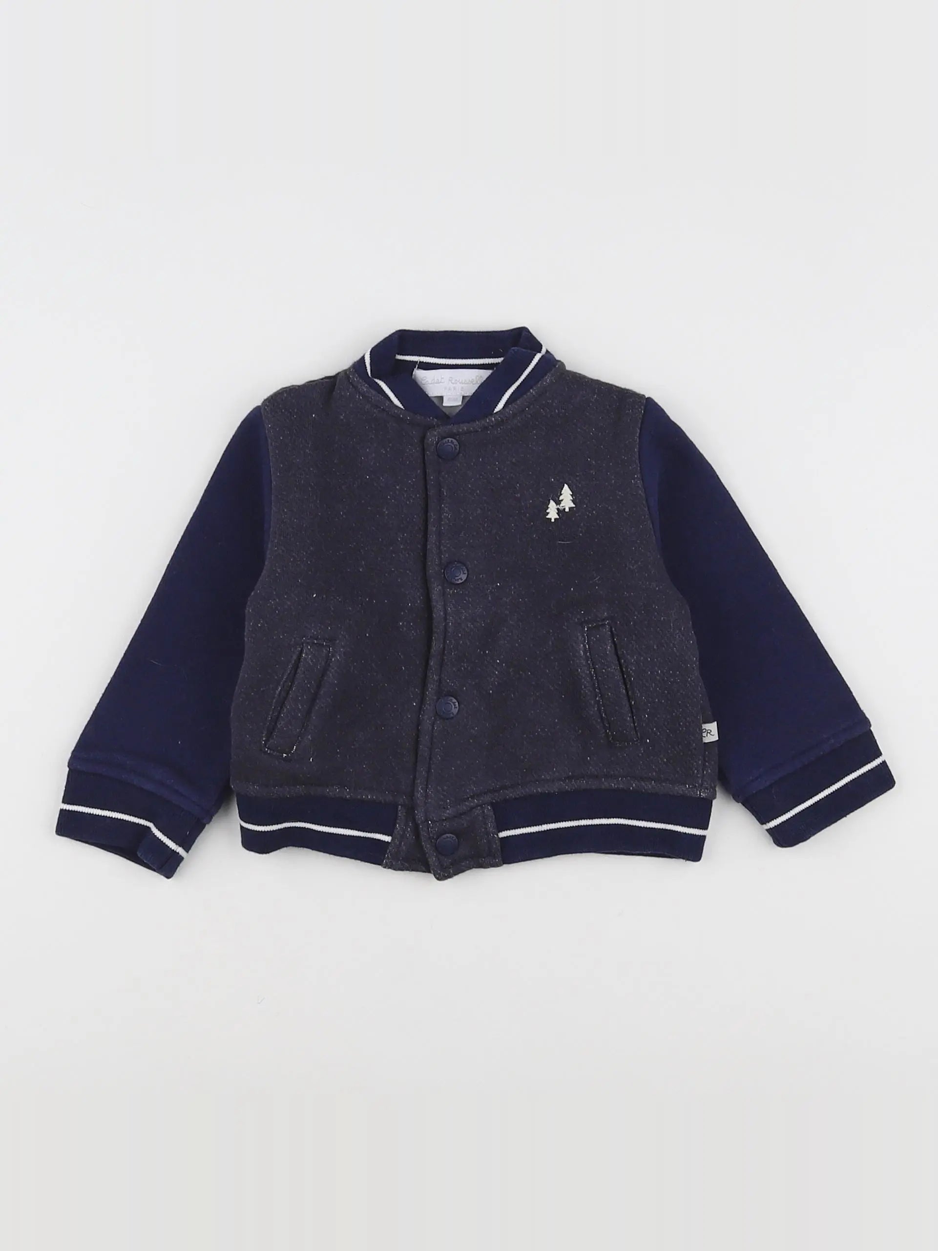 Cadet Rousselle - sweat gris - 6 mois