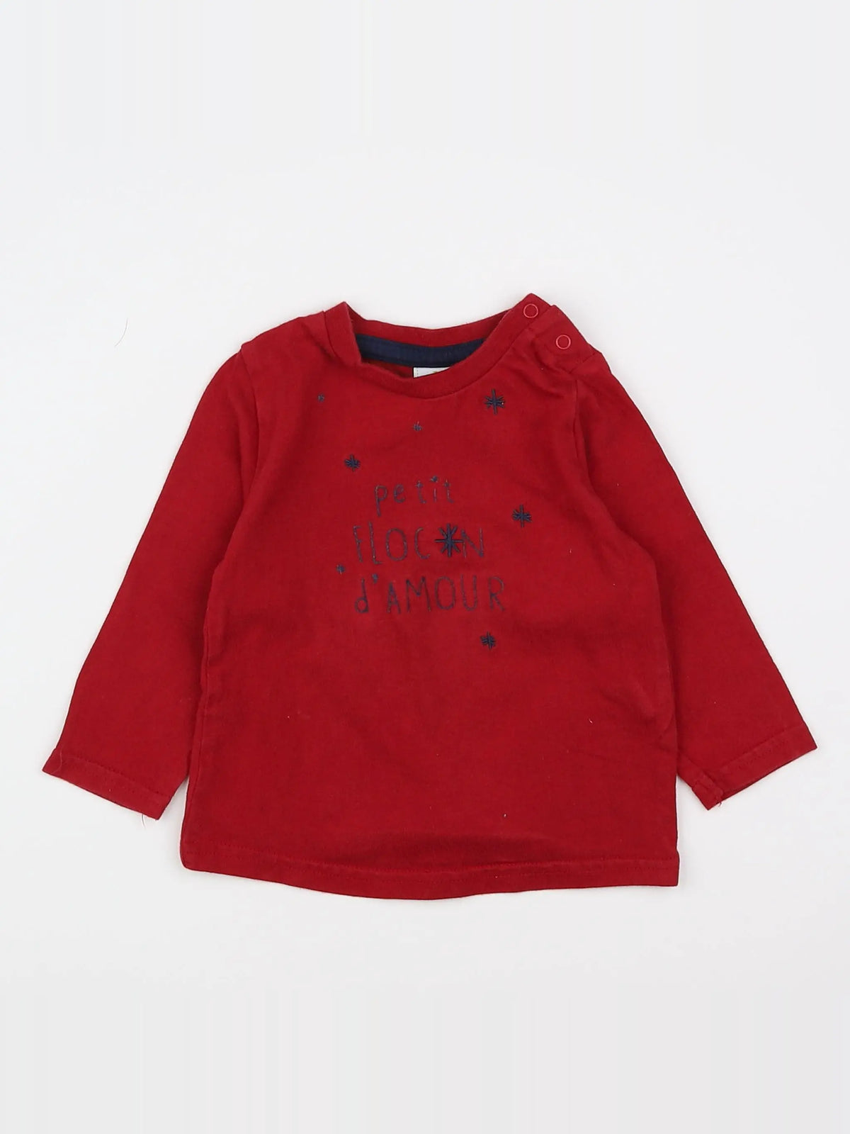 Tape à l'oeil - tee-shirt rouge - 6 mois