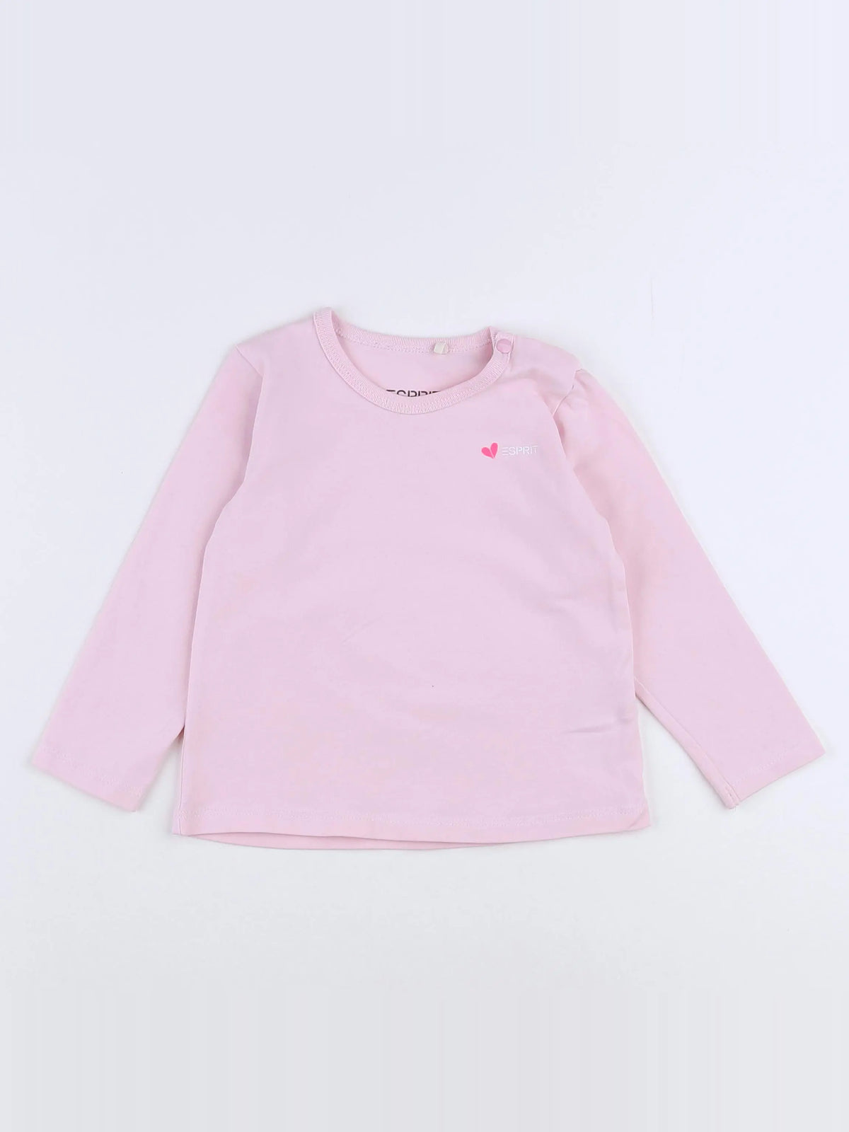 Esprit - tee-shirt rose - 9/12 mois