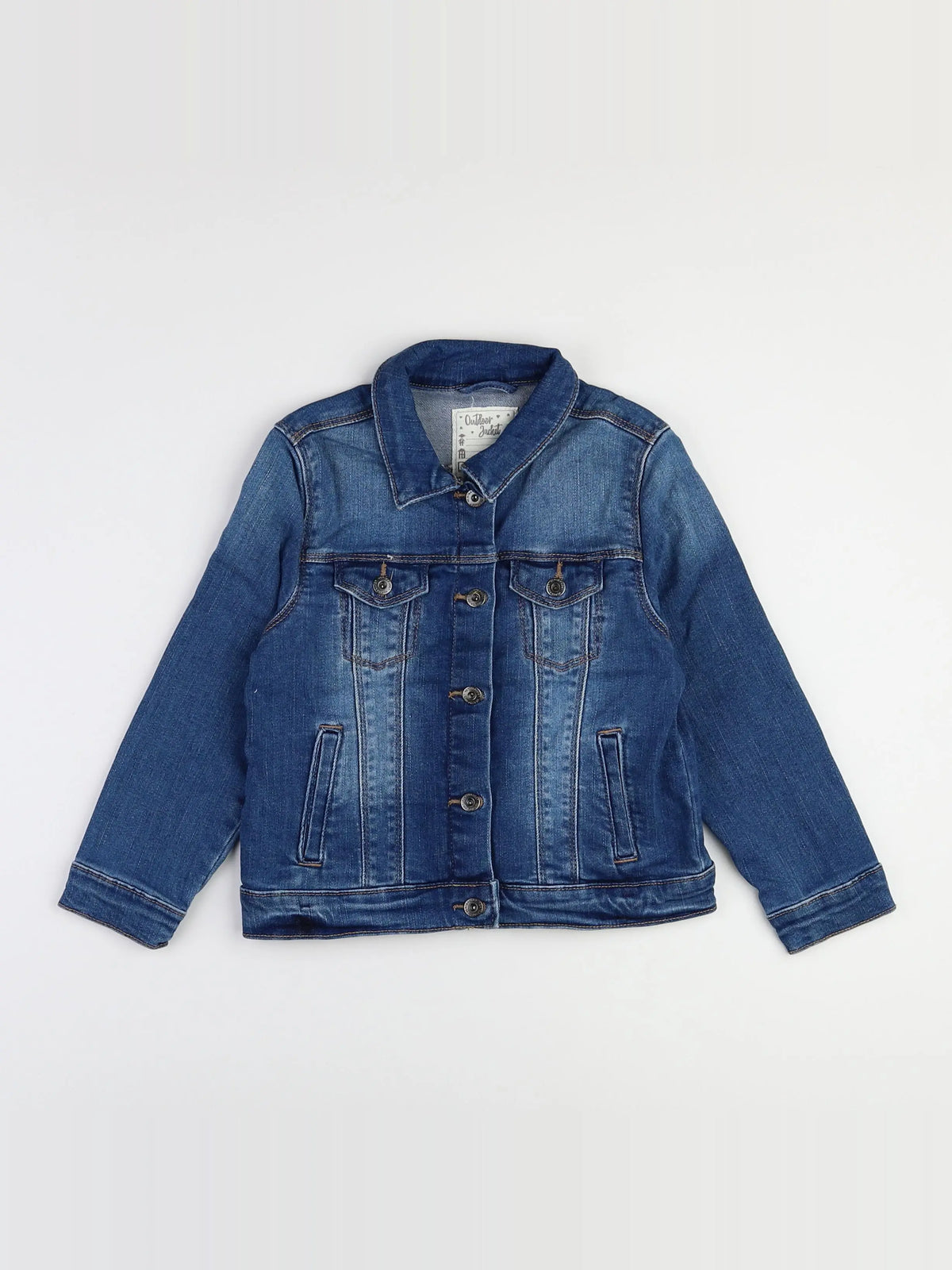 Vertbaudet - veste bleu - 6 ans