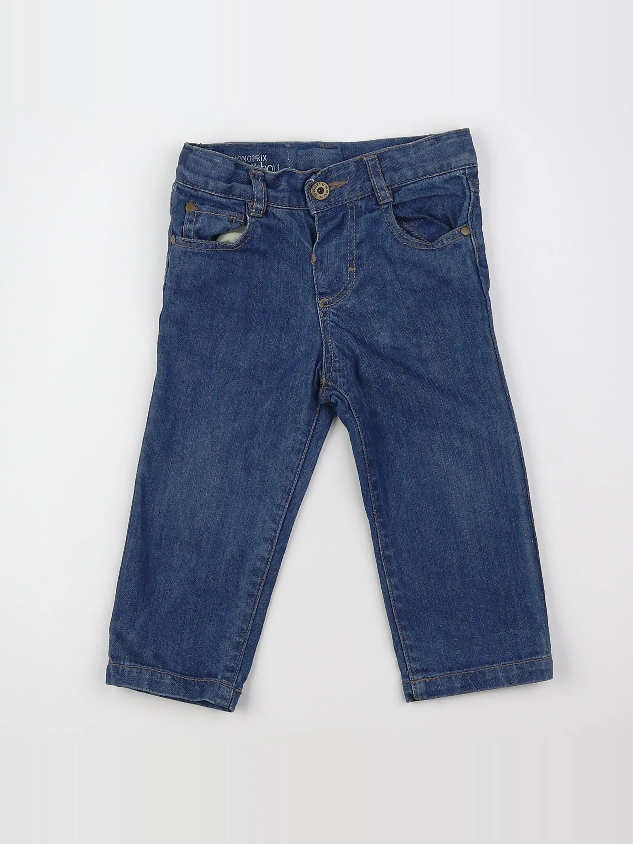 Boutchou - jean bleu - 9 mois