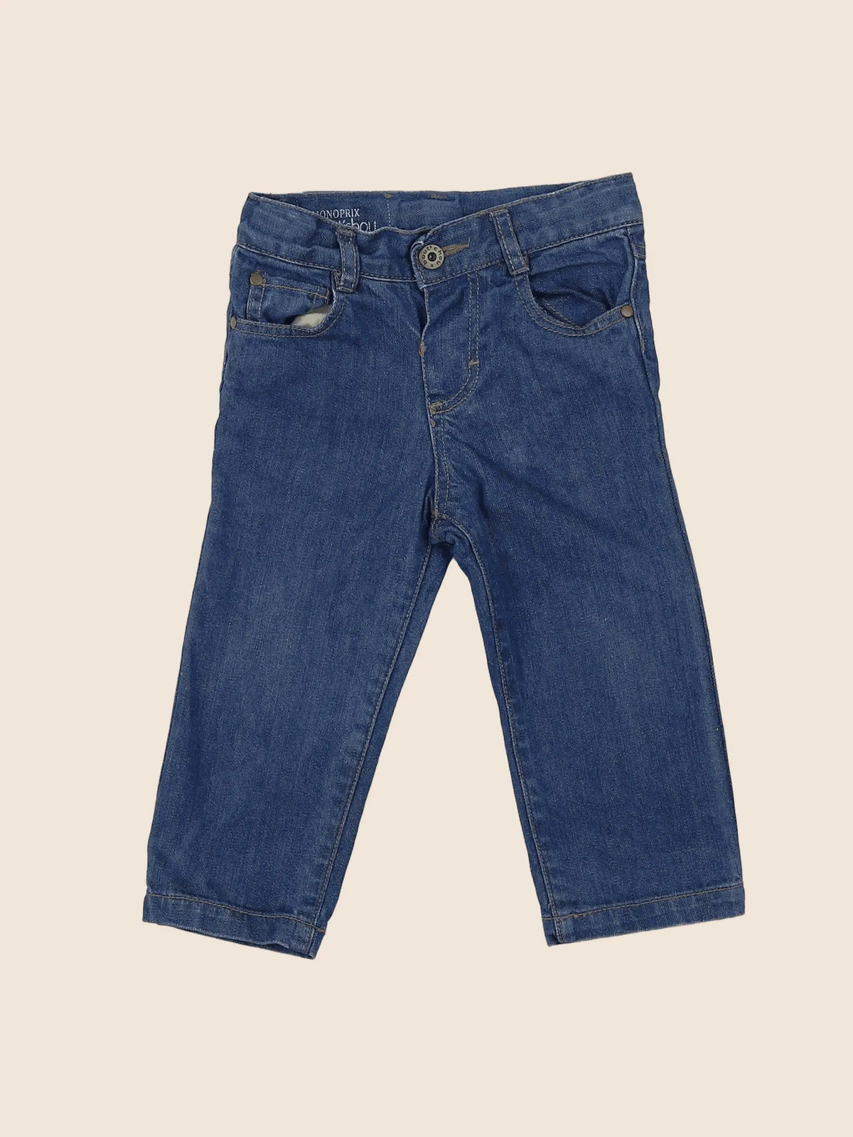 Boutchou - jean bleu - 9 mois