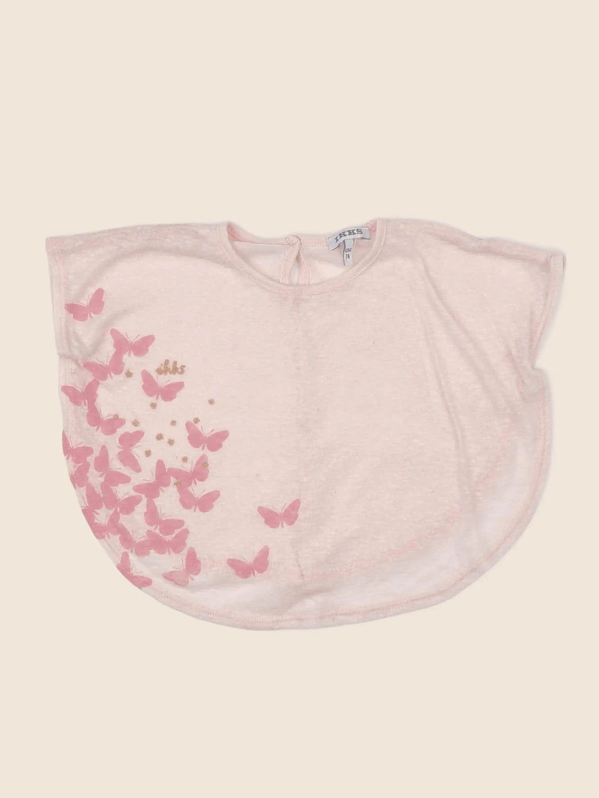 IKKS - tee-shirt rose - 12 mois