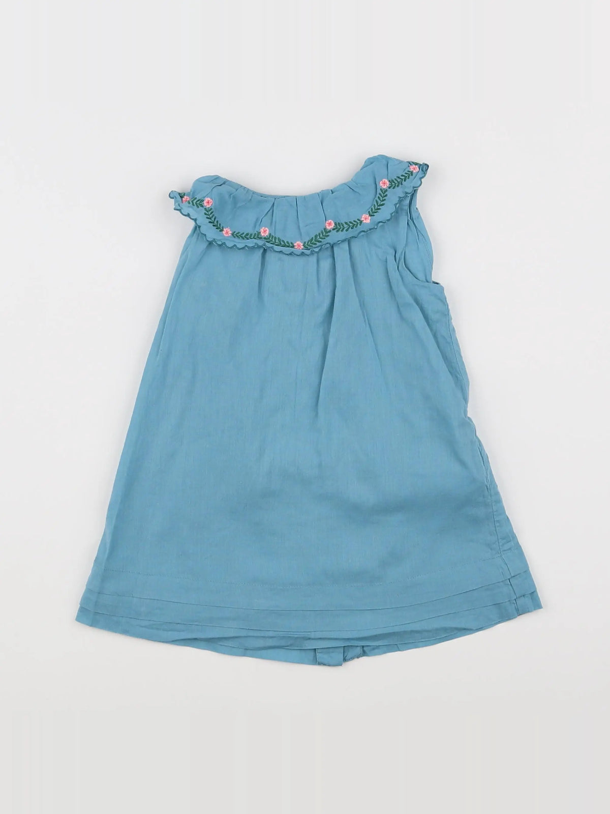 Cyrillus - robe bleu - 9 mois