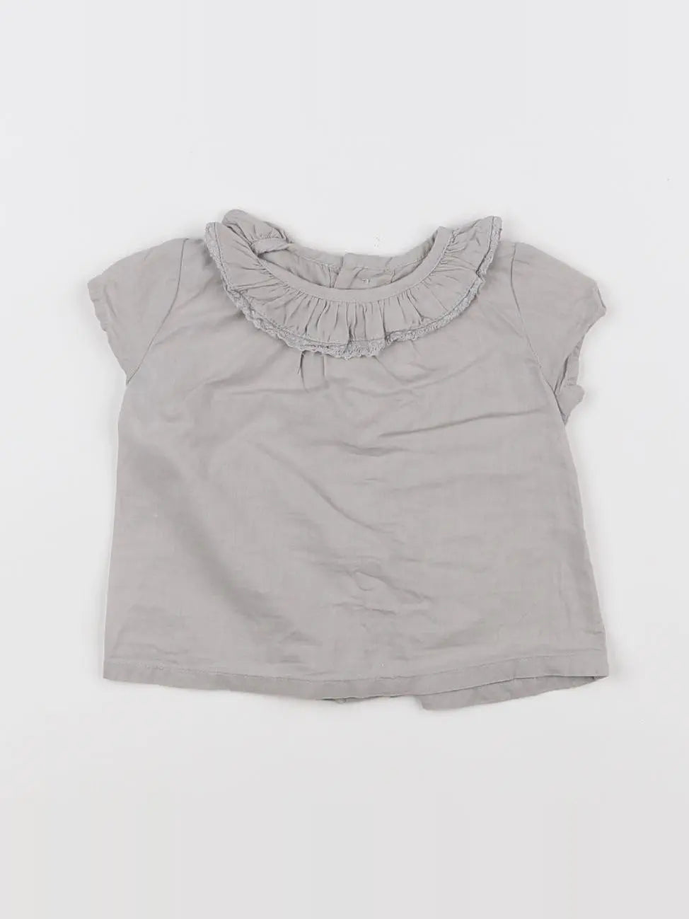 Neck & Neck - blouse taupe - 3/6 mois