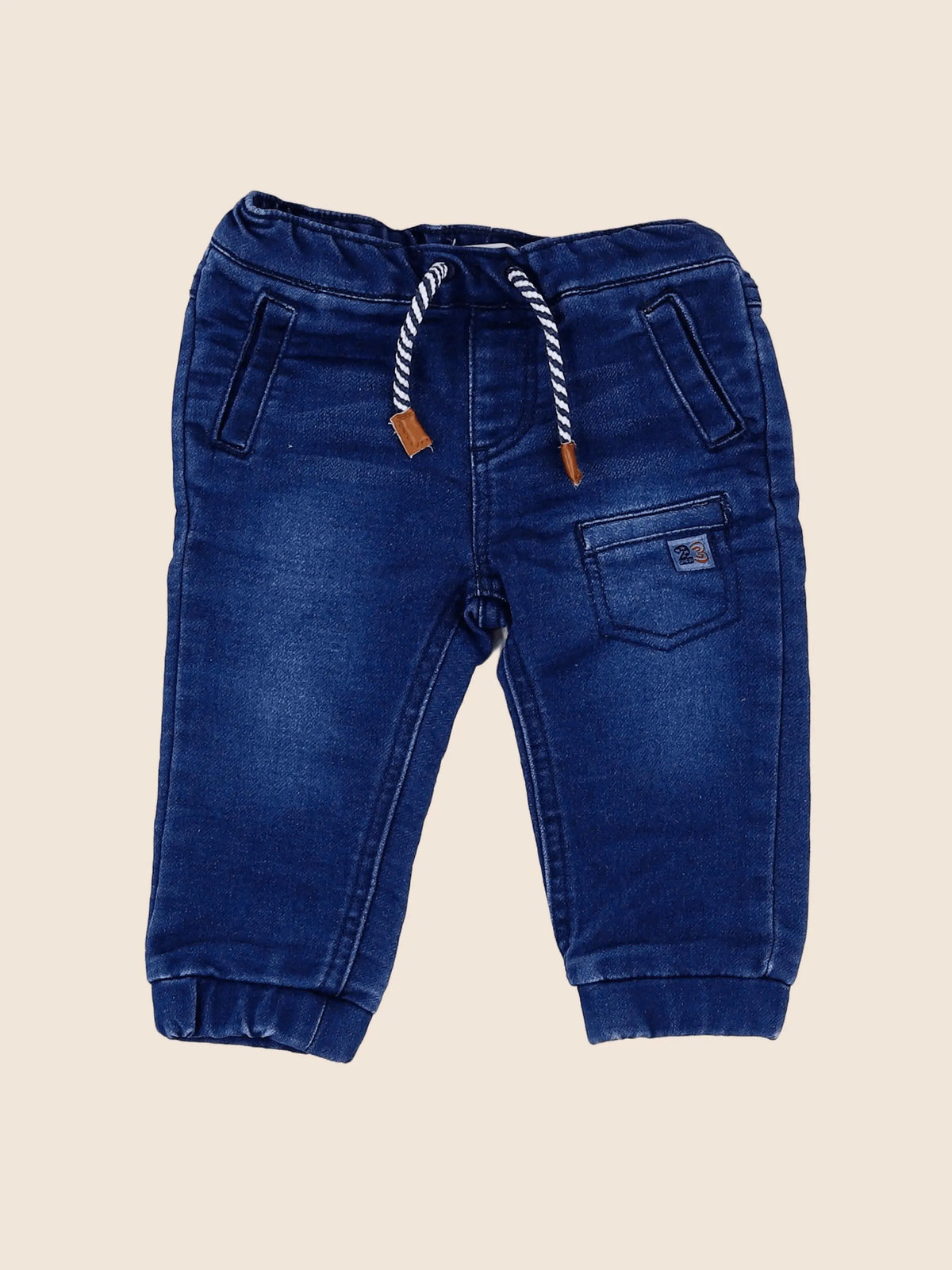 Vertbaudet - jean bleu - 12 mois