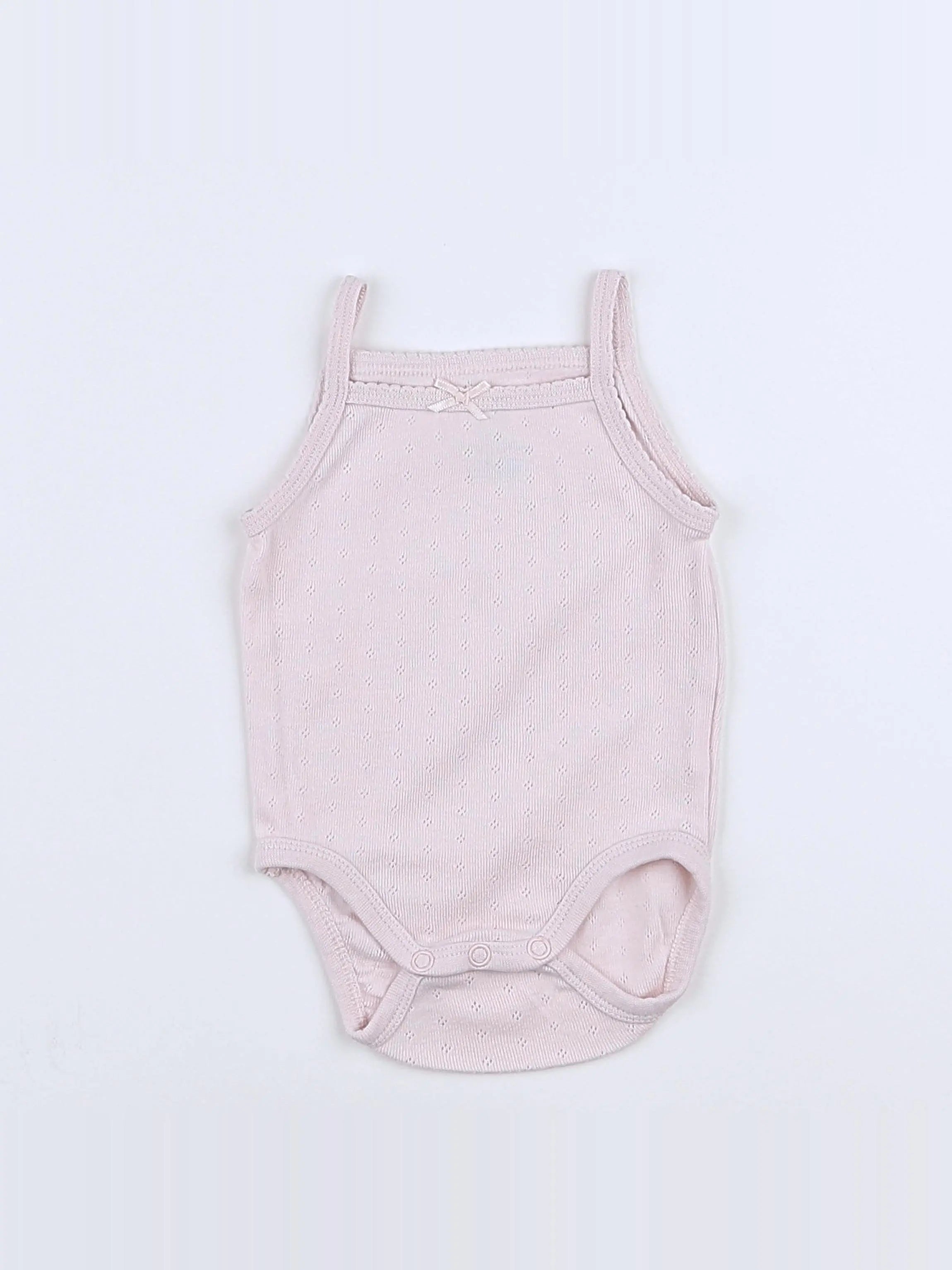 H&M - body rose - 1-2 mois