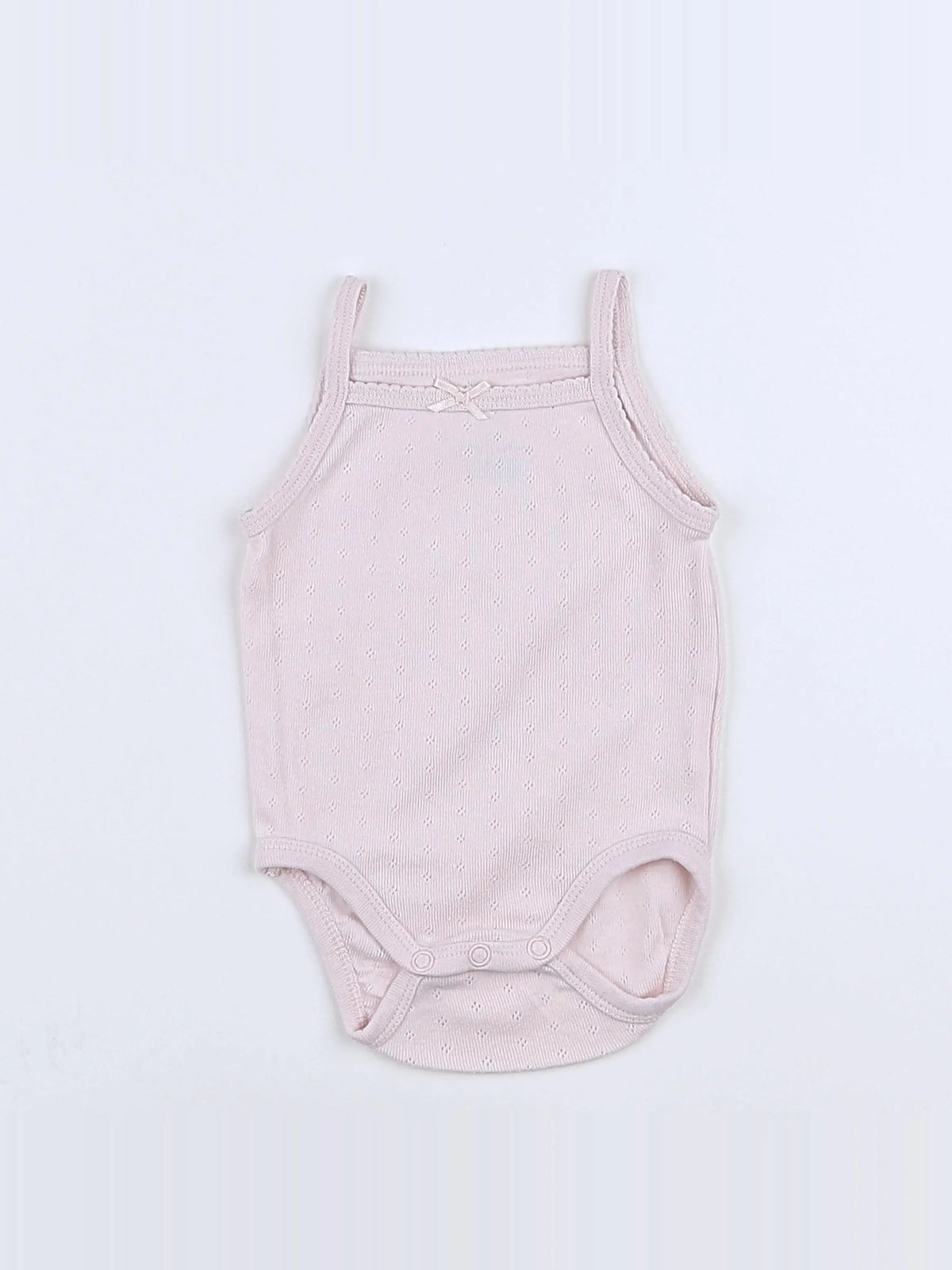 H&M - body rose - 1-2 mois