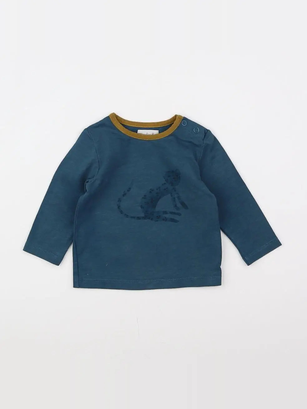 Moulin Roty - tee-shirt bleu - 6 mois