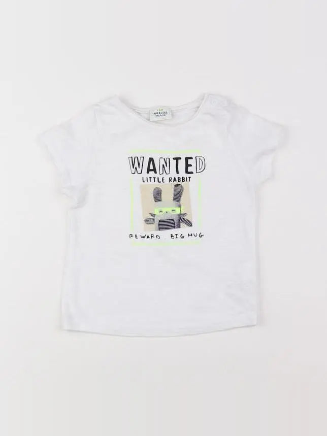 Tape à l'oeil - tee-shirt blanc - 9 mois