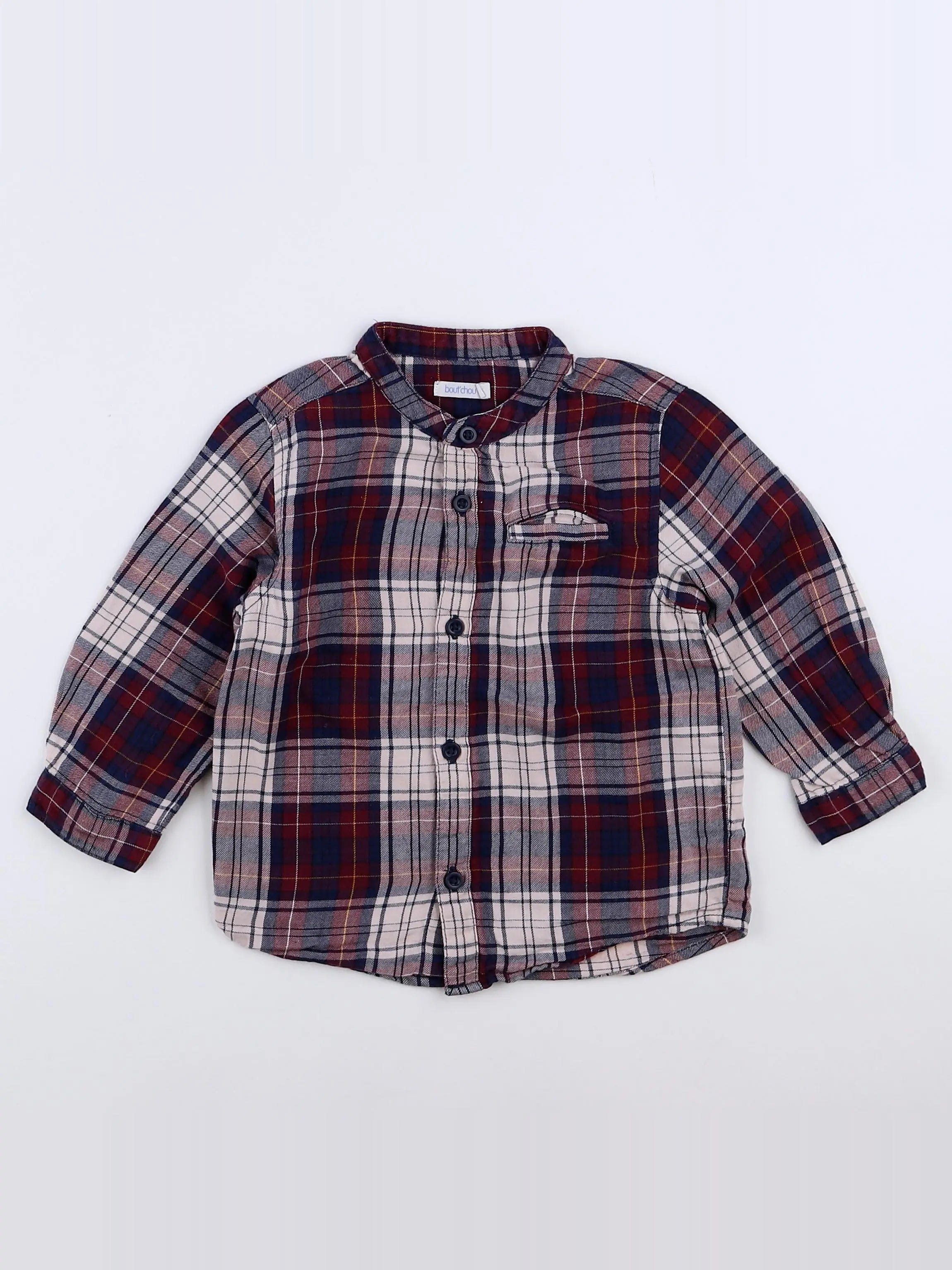 Boutchou - chemise multicolore - 18 mois