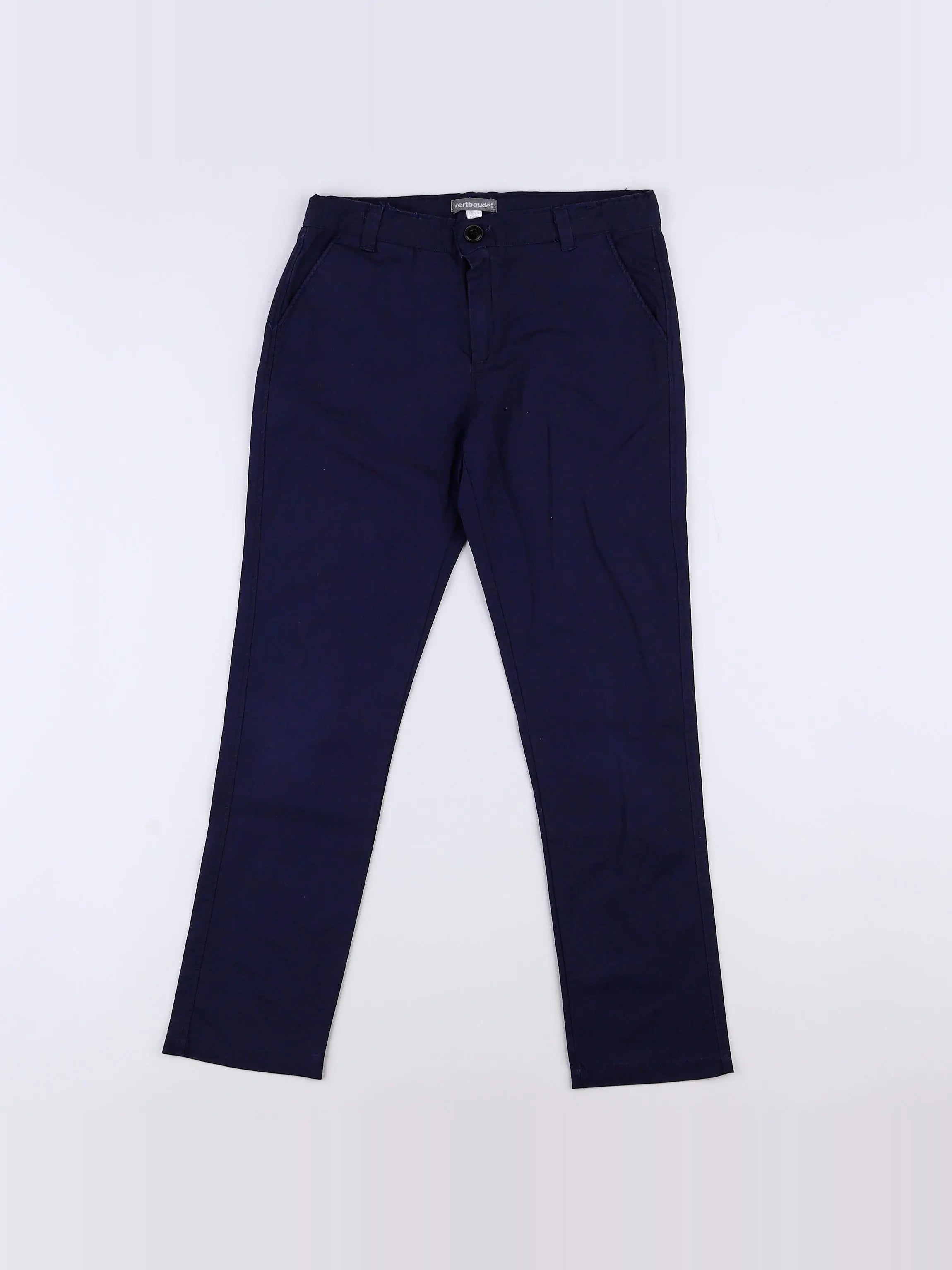 Vertbaudet - pantalon bleu - 9 ans