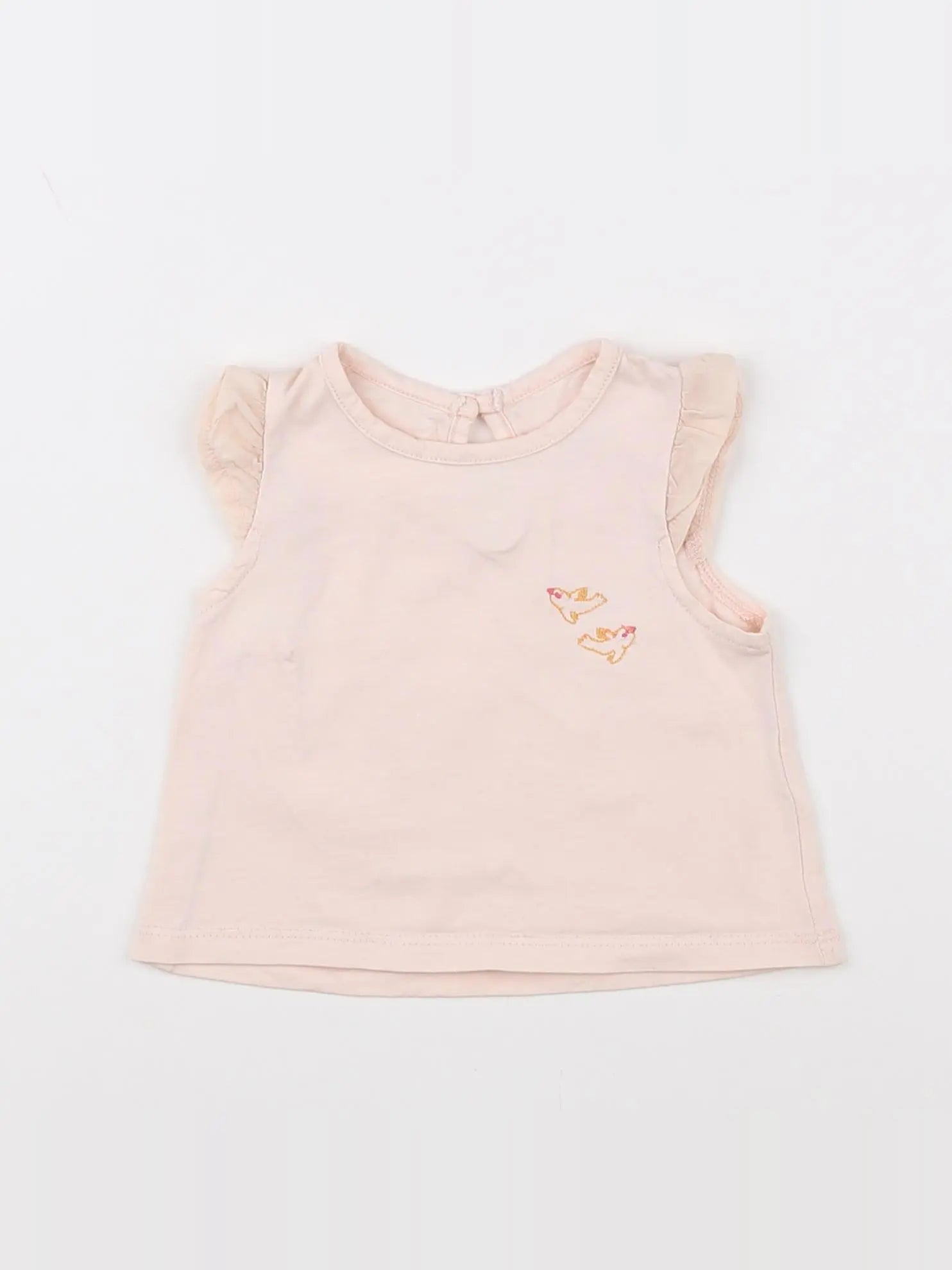 Natalys - tee-shirt rose - 3 mois