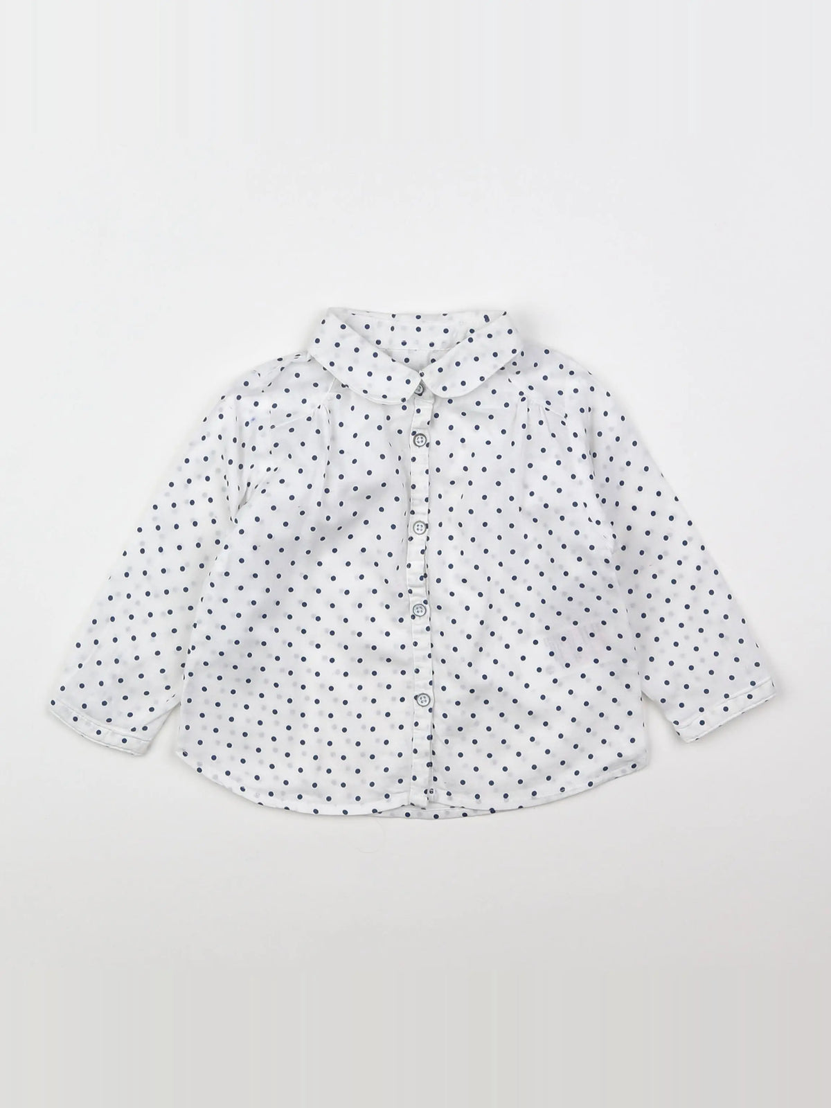 Vertbaudet - chemise blanc - 12 mois