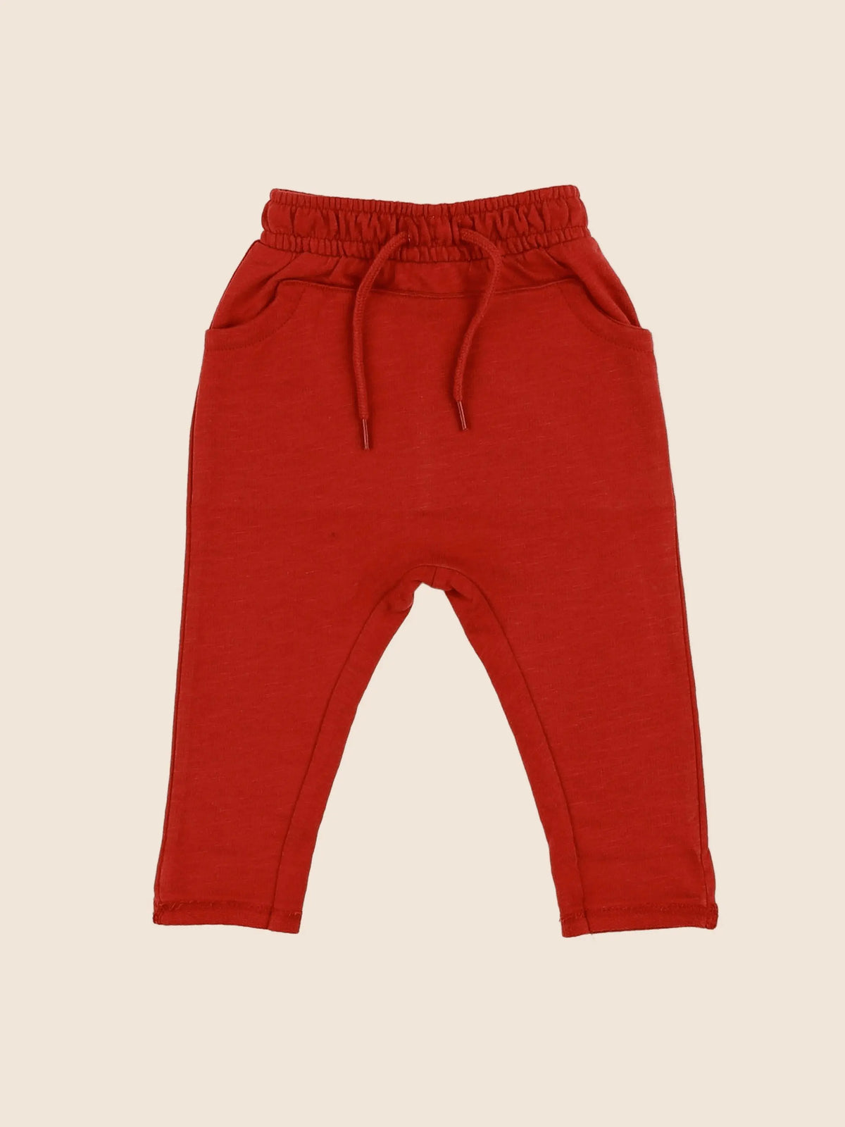 Vertbaudet - jogging rouge - 3 mois