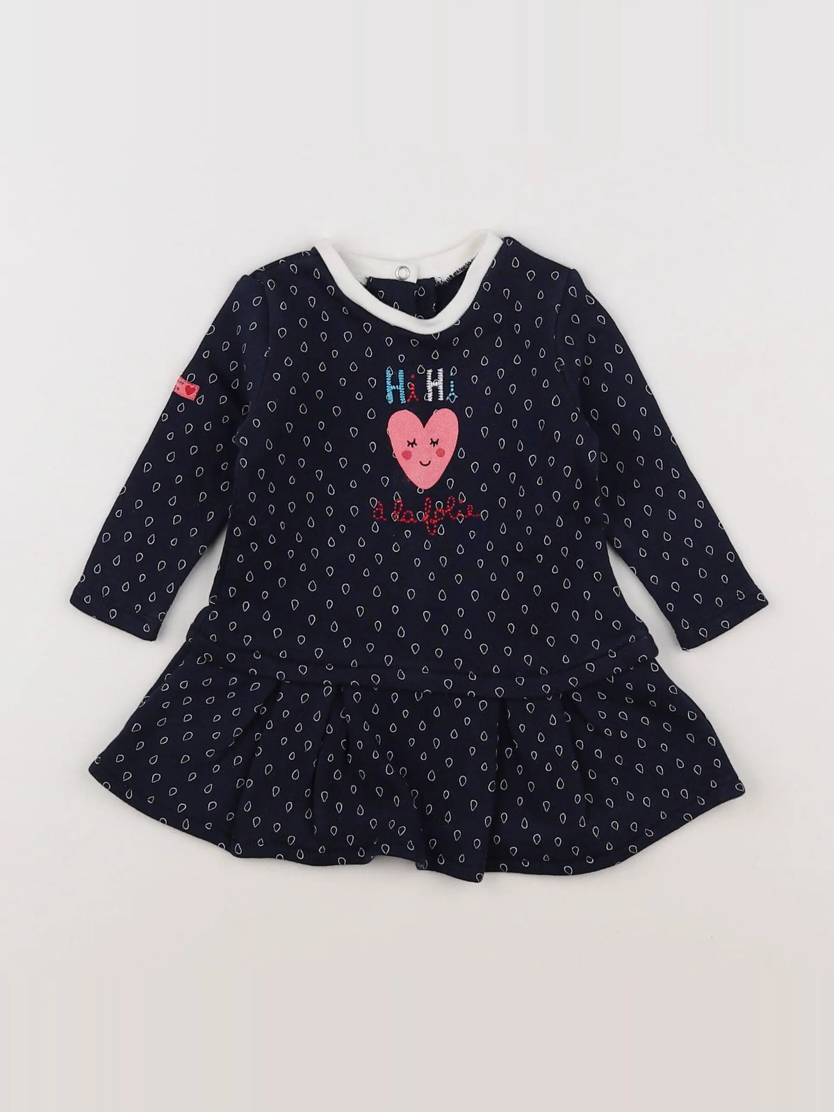 Absorba - robe bleu - 6 mois