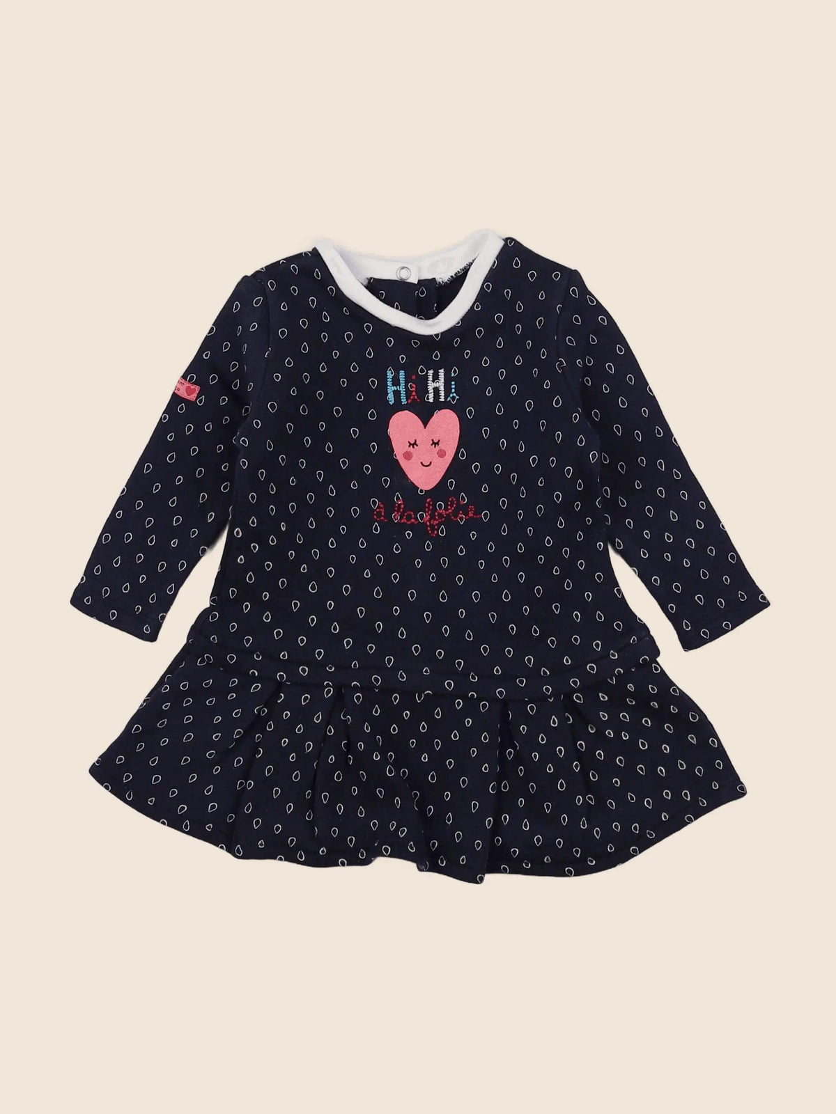 Absorba - robe bleu - 6 mois