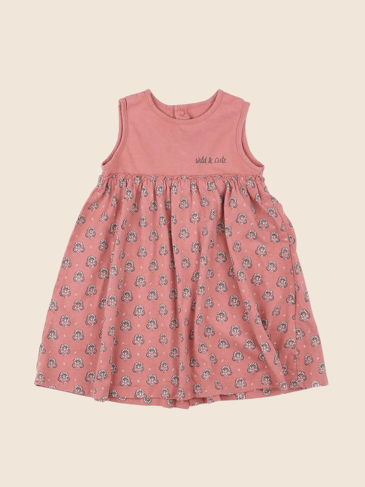 Vertbaudet - robe rose - 18 mois