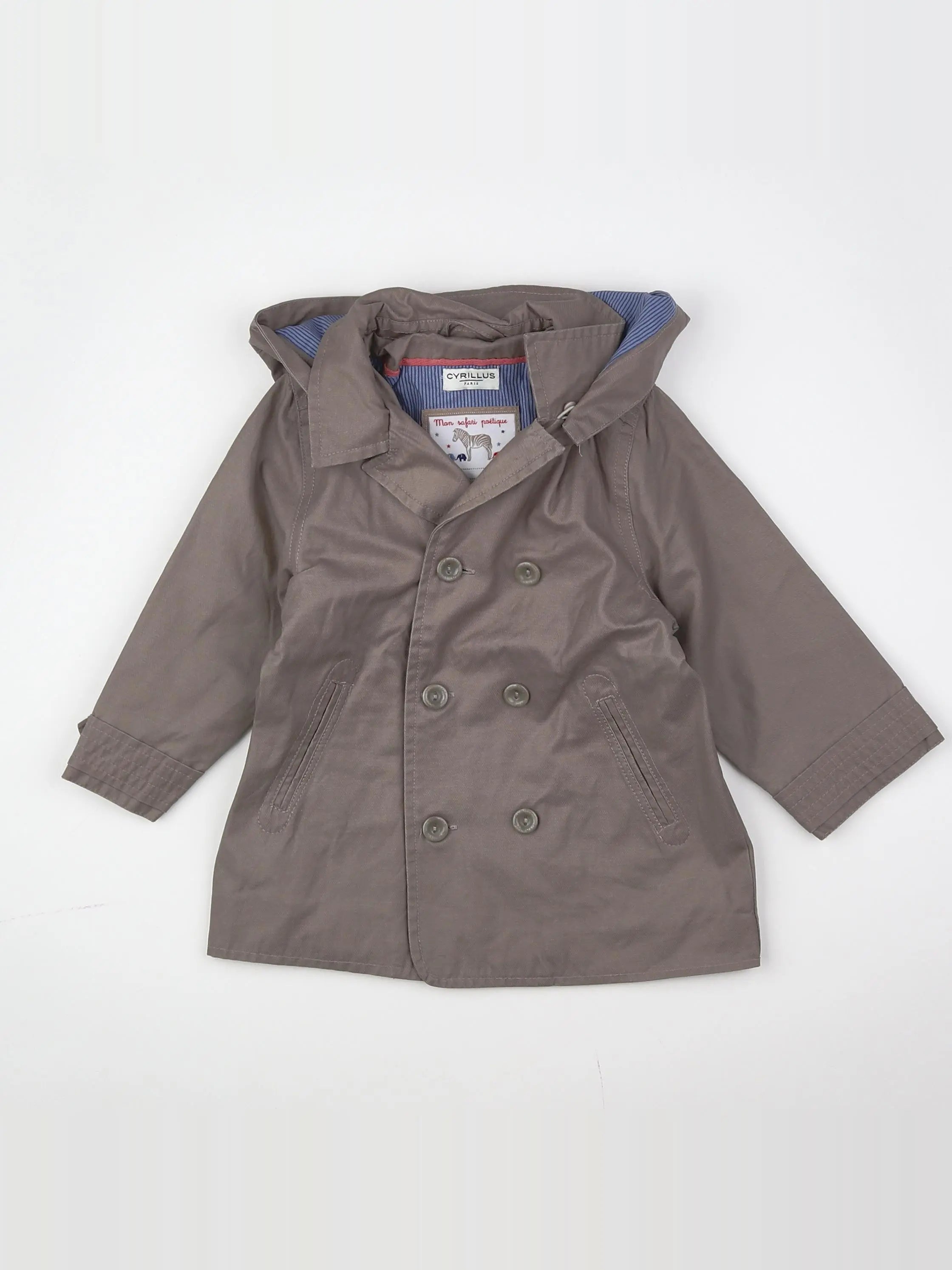 Cyrillus - trench marron - 12 mois