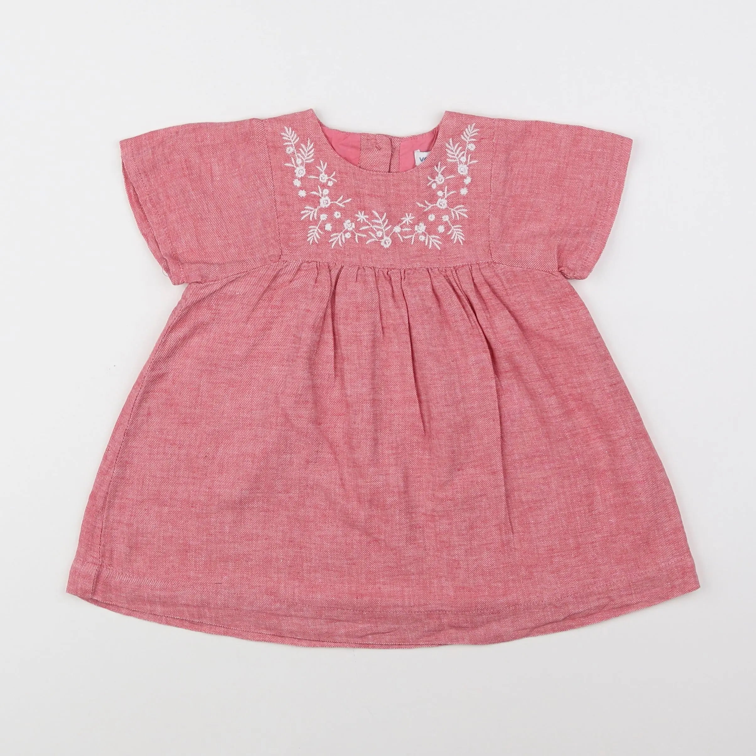Vertbaudet - robe rose - 18 mois
