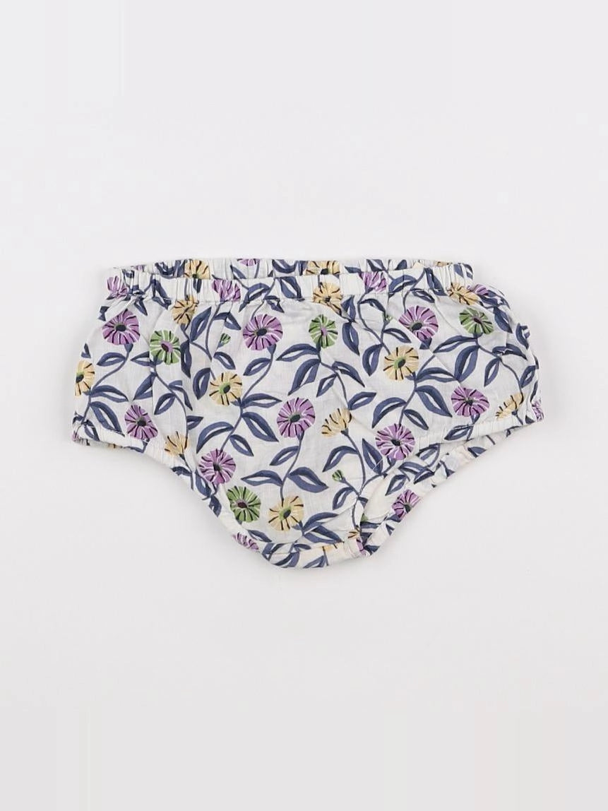 Boutchou - bloomer blanc - 6 mois