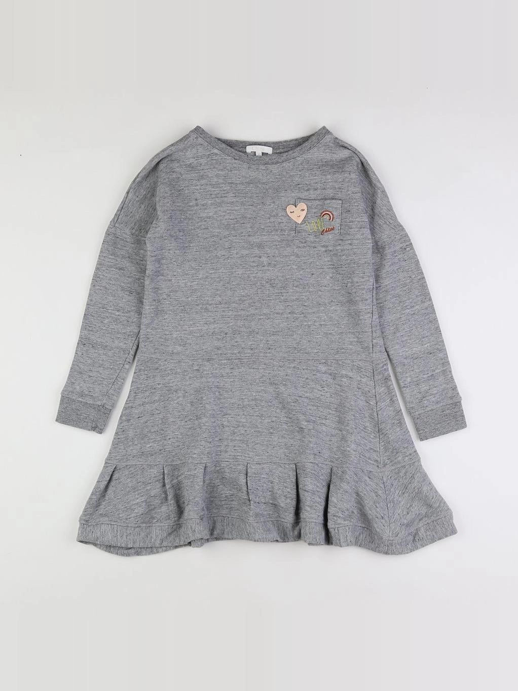 Chloé - robe gris - 12 ans