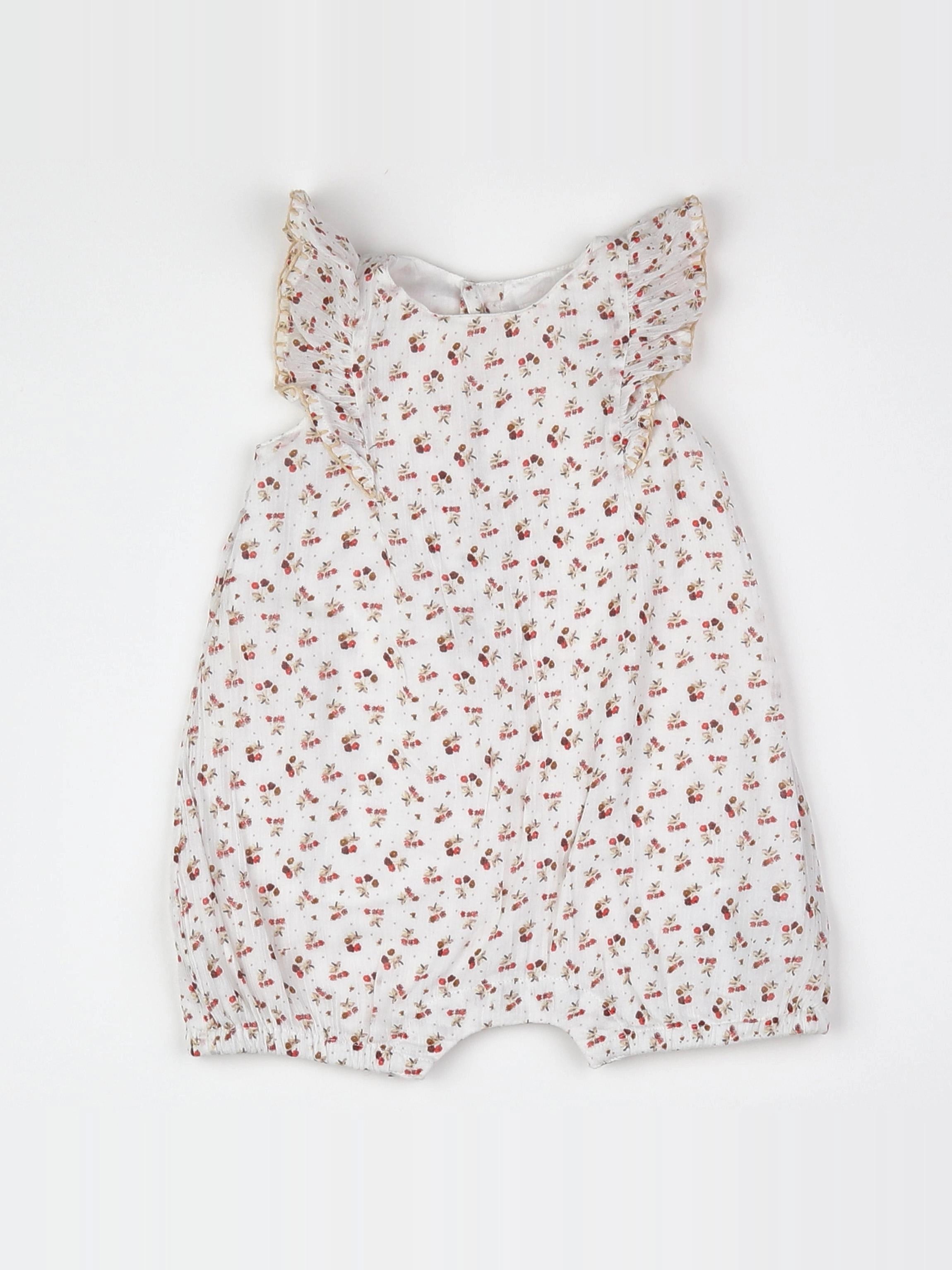 Boutchou - combinaison multicolore - 3 mois