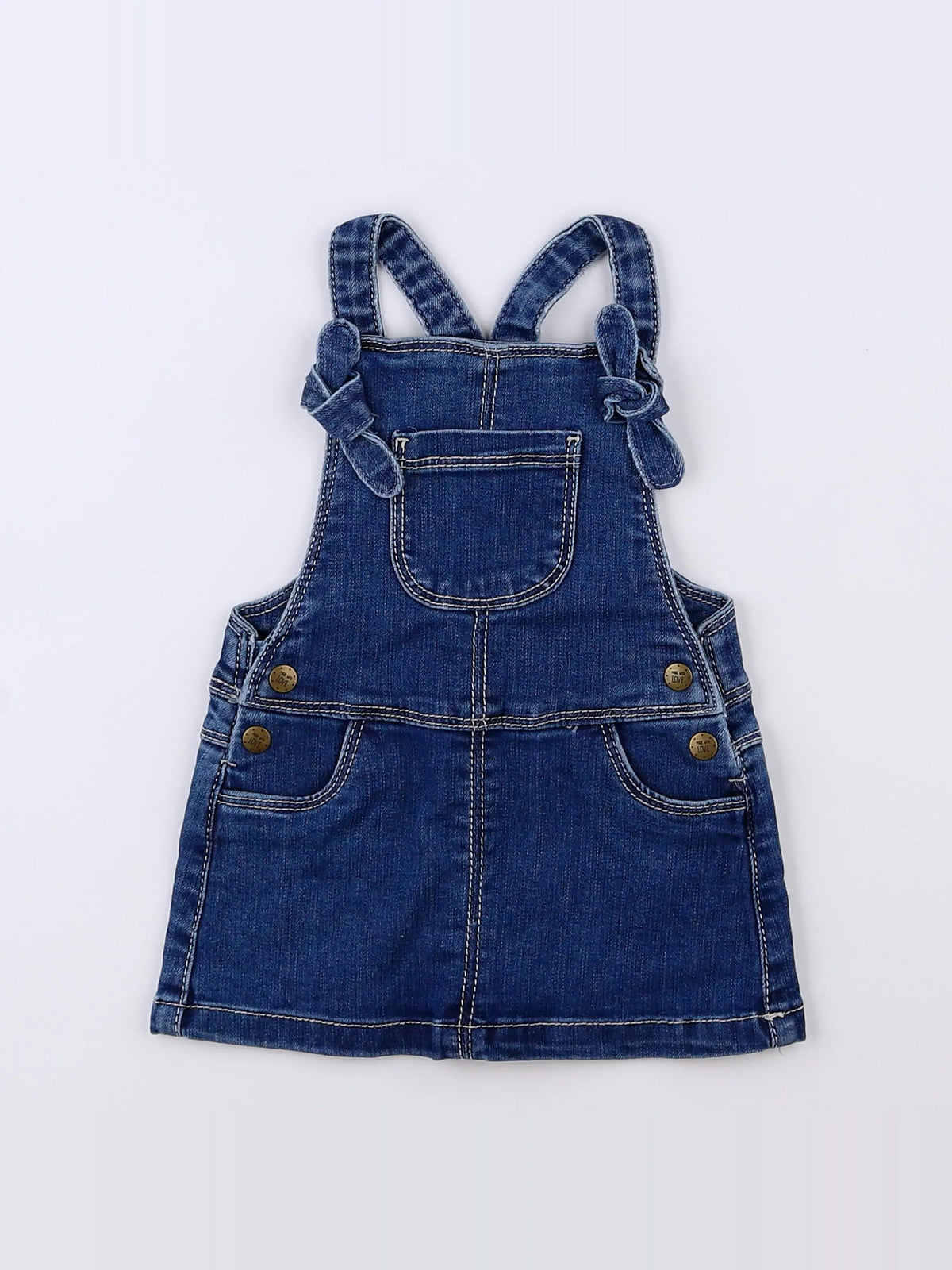 Tape à l'oeil - robe bleu - 9 mois