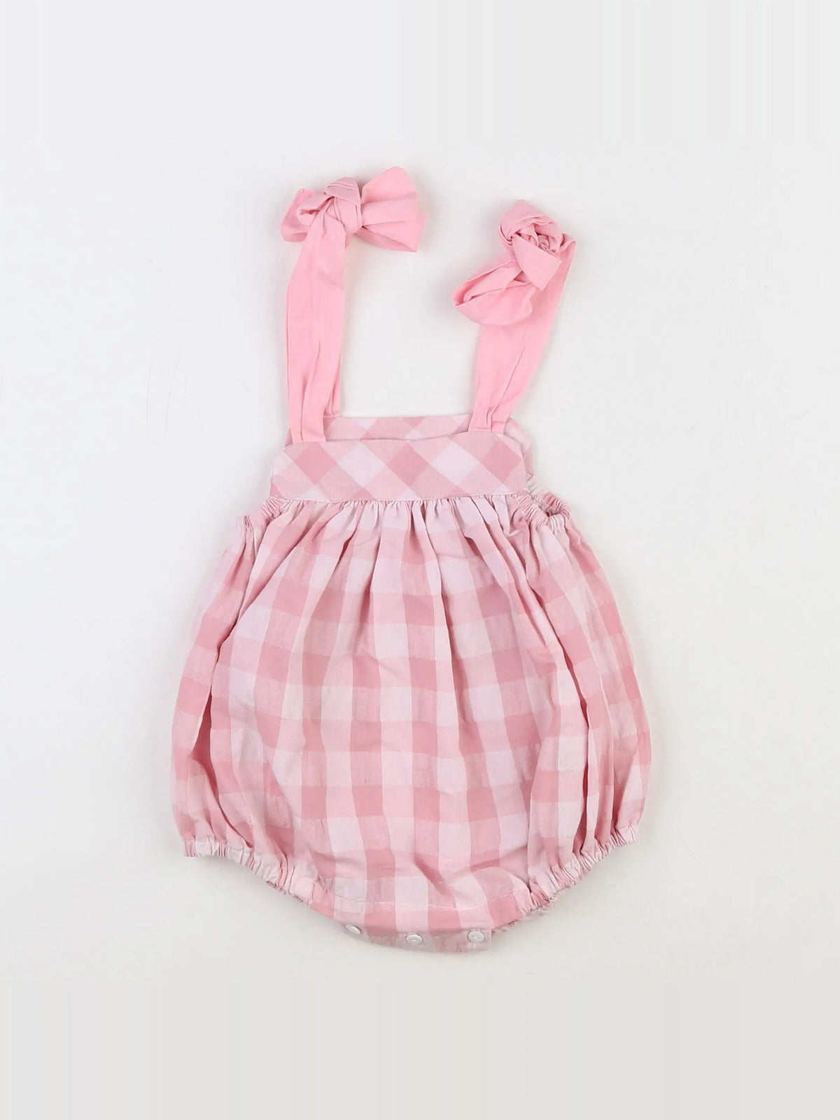 Lola Palacios - combinaison blanc, rose - 3 mois