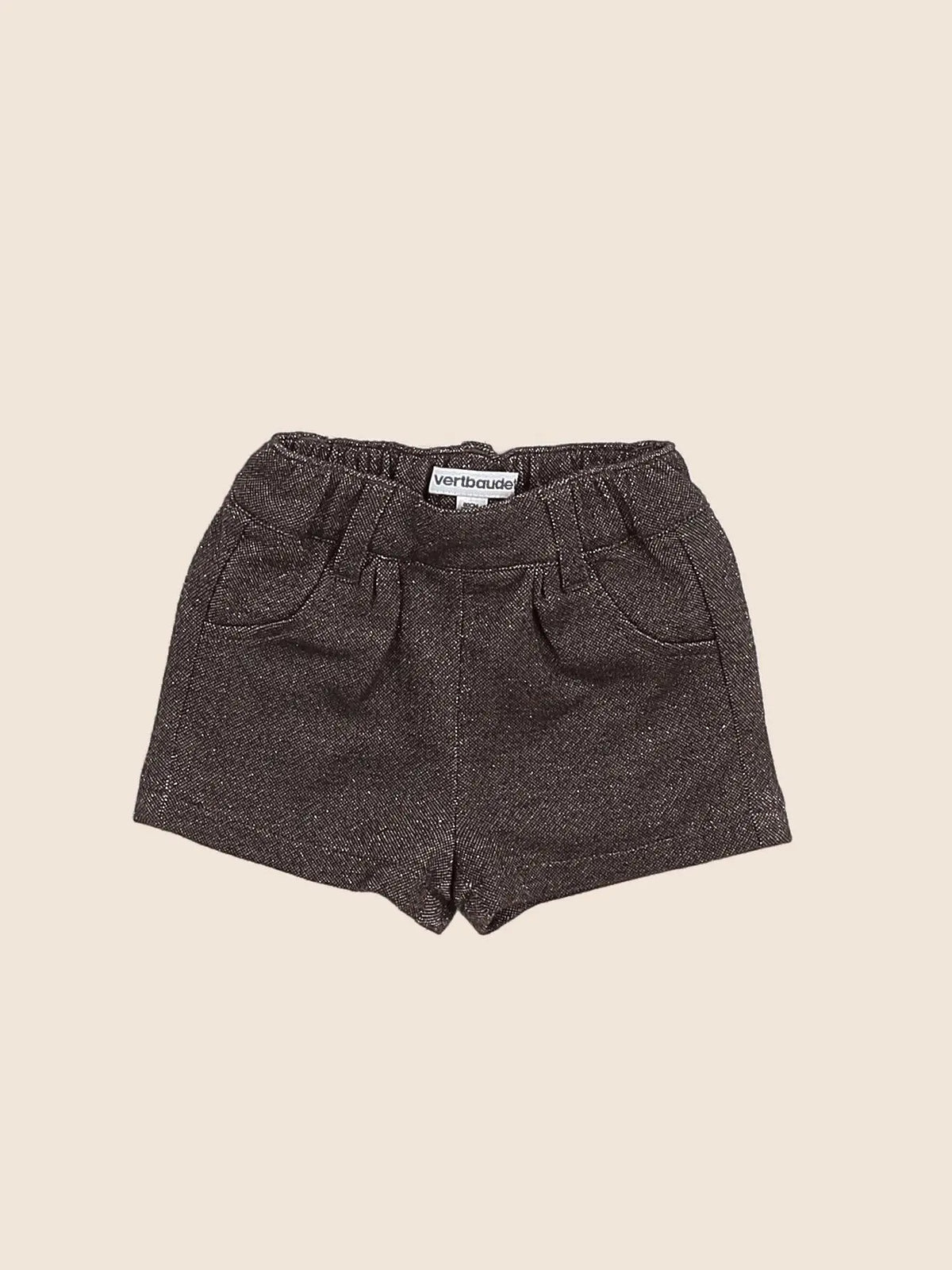 Vertbaudet - short marron - 3 mois