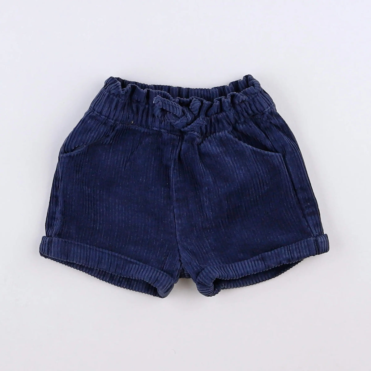 Vertbaudet - short bleu - 3 mois