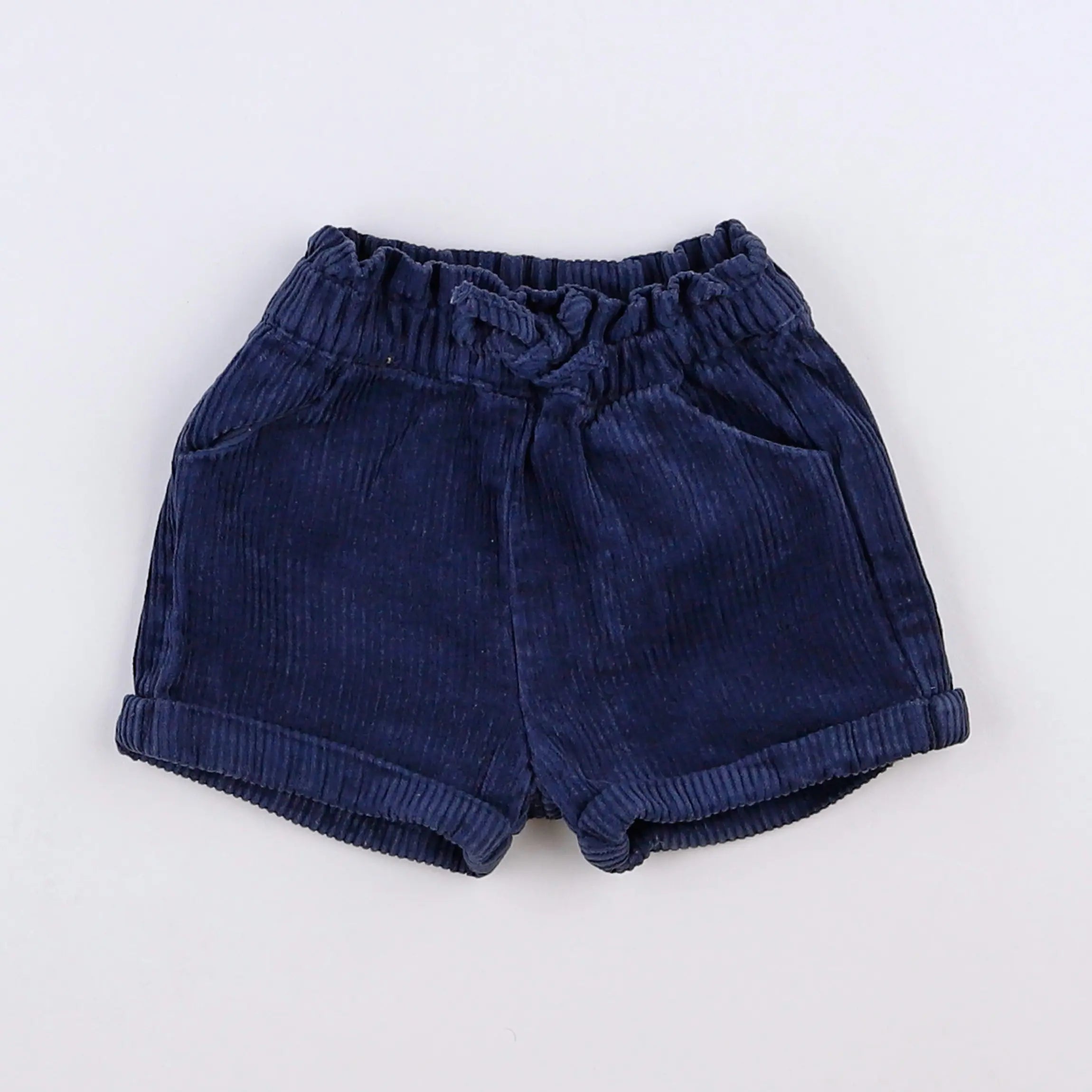 Vertbaudet - short bleu - 3 mois
