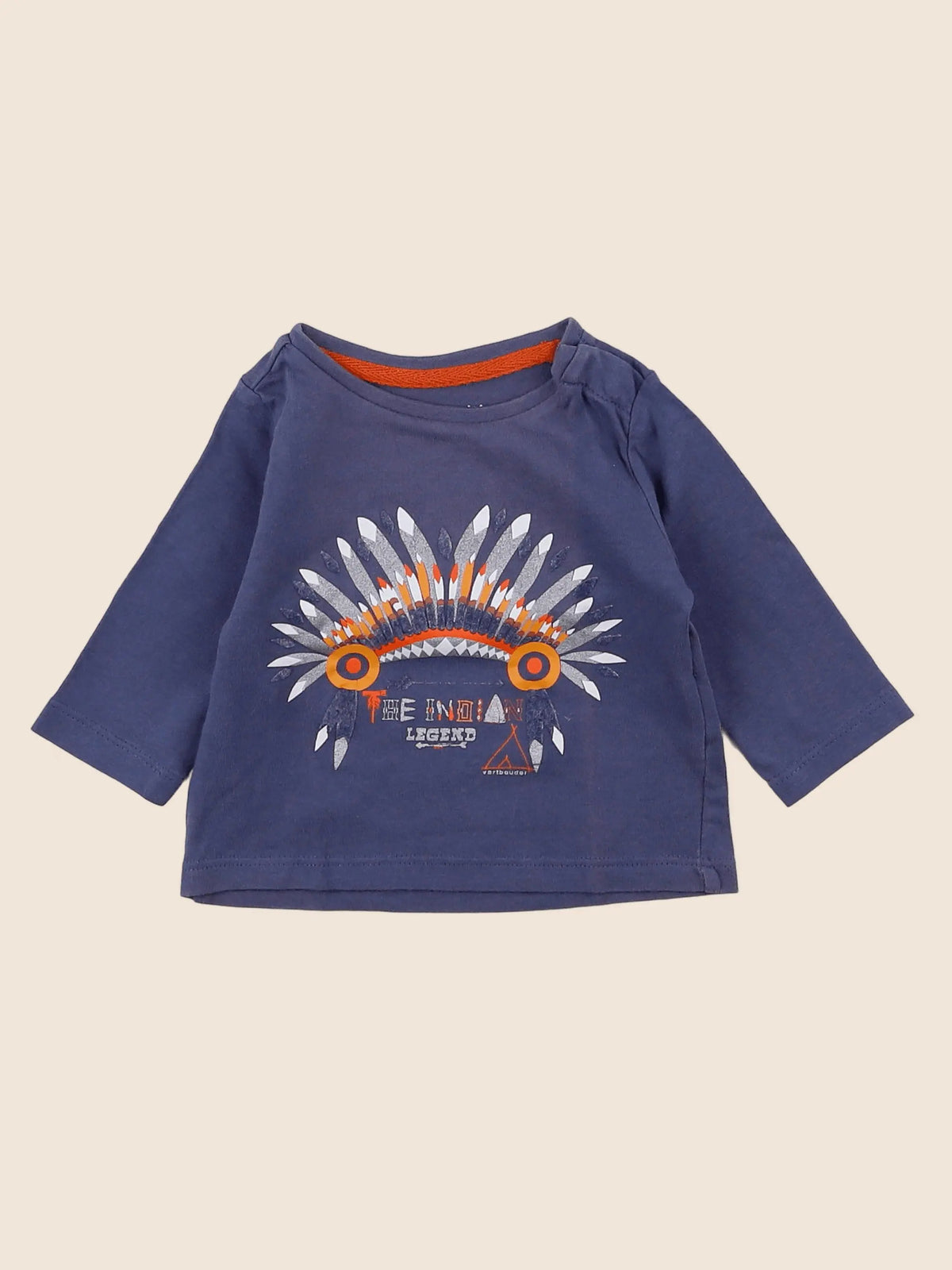 Vertbaudet - tee-shirt gris - 3 mois