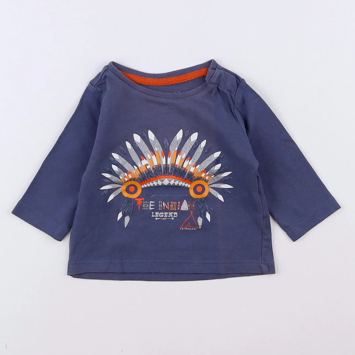 Vertbaudet - tee-shirt gris - 3 mois
